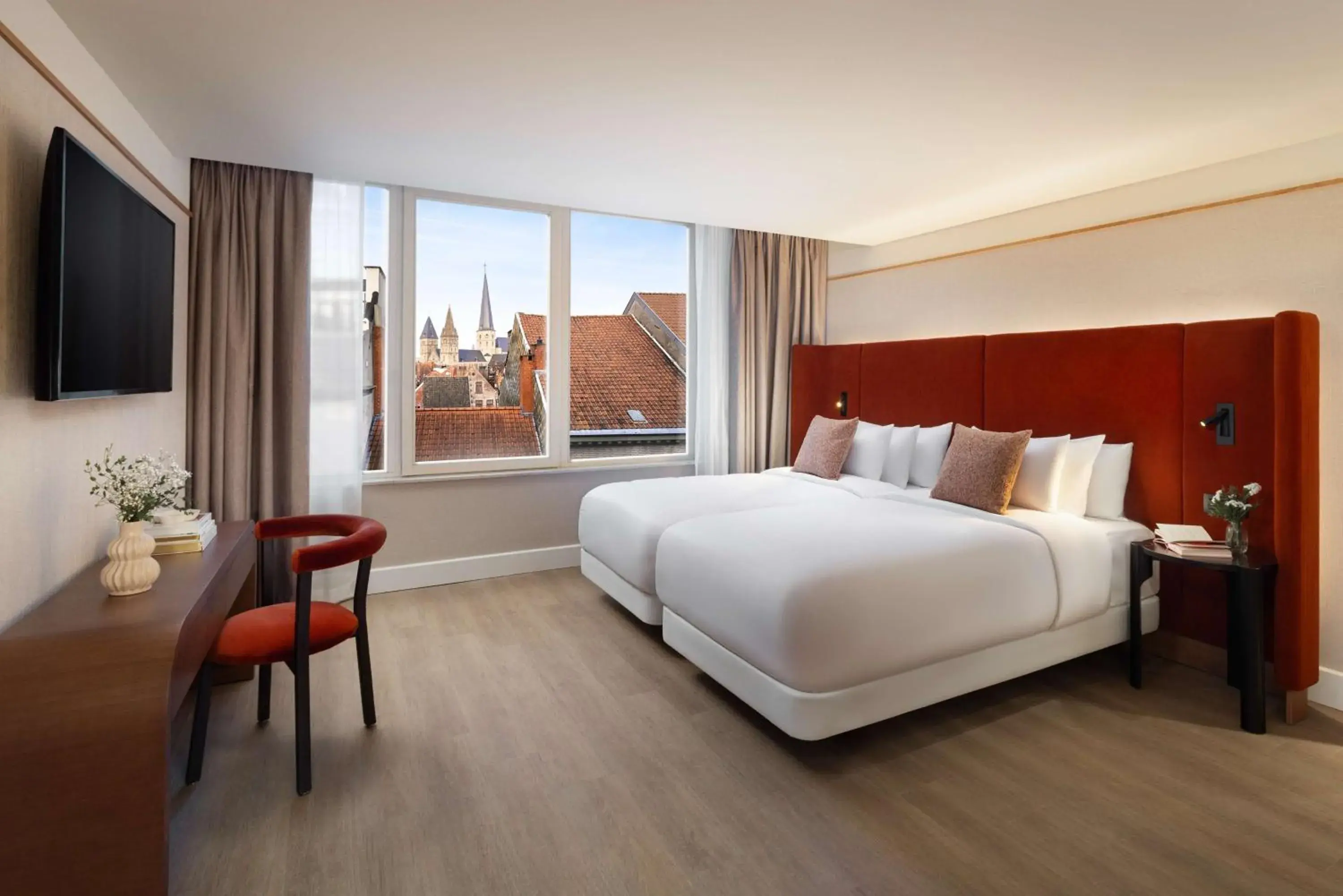 Premium Room with View in NH Collection Gent Premium Room with View in NH Collection Gent