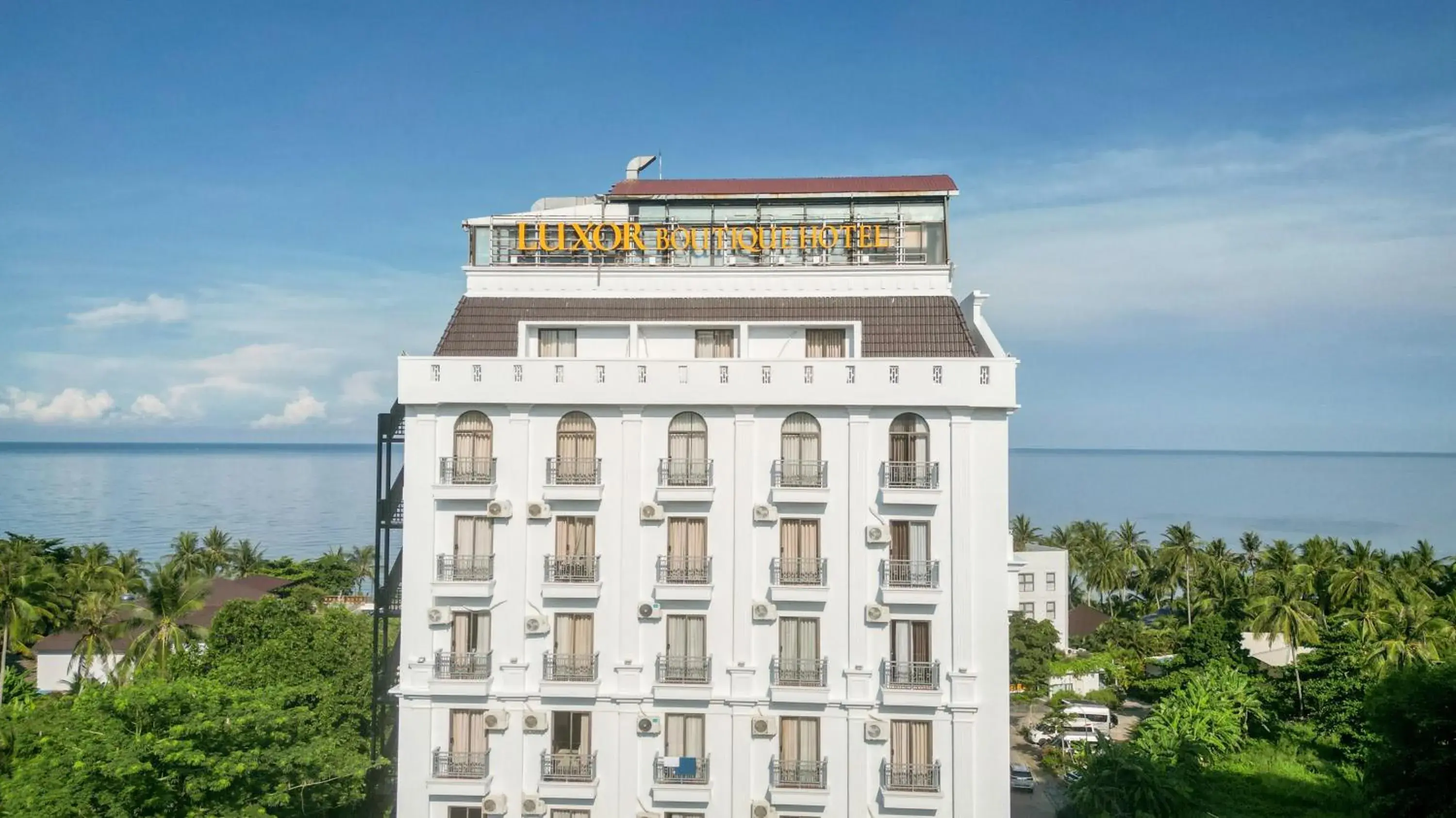 Property building in Luxor Boutique Hotel Phu Quoc Property building in Luxor Boutique Hotel Phu Quoc