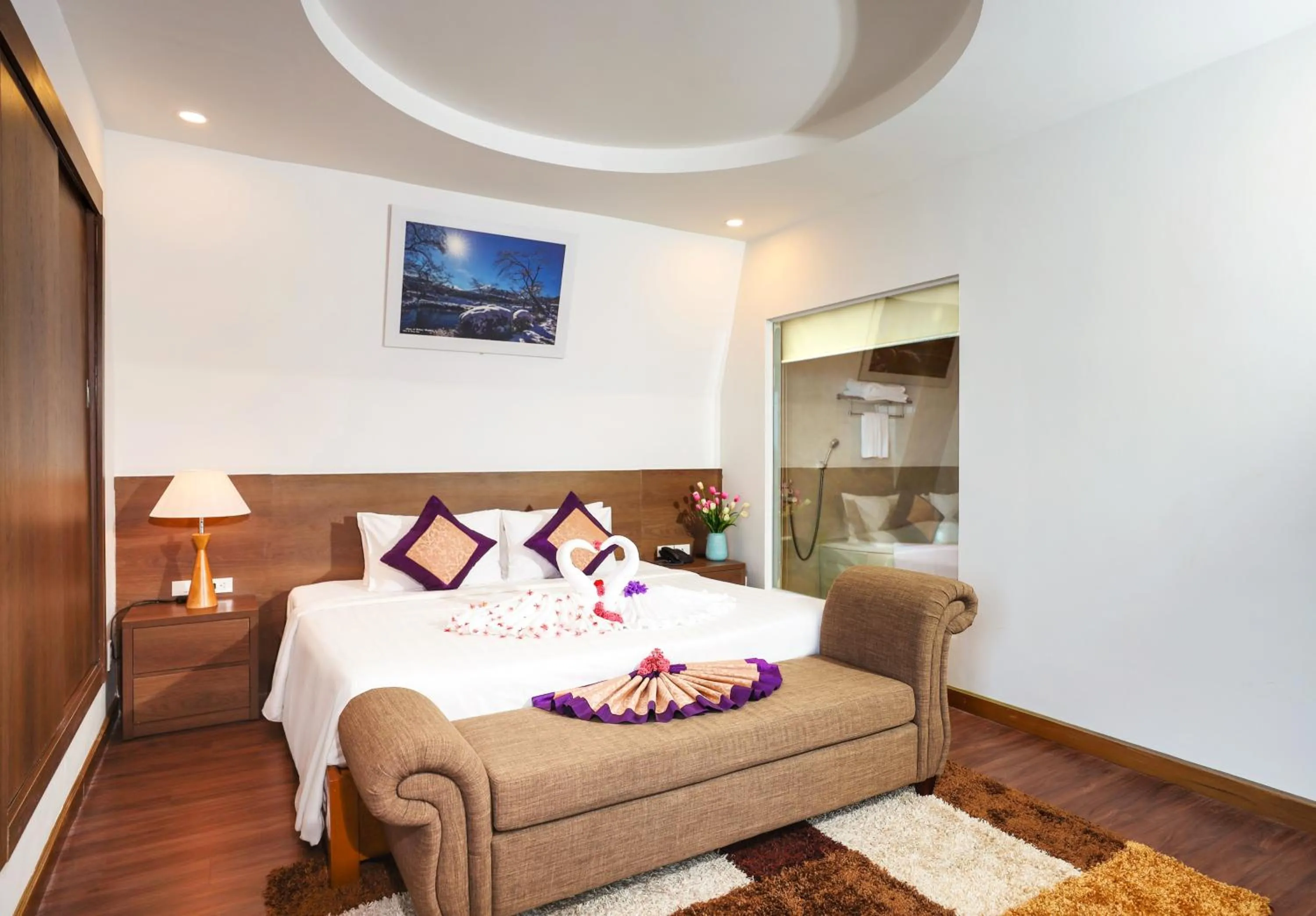 Bedroom, Bed in Luxor Boutique Hotel Phu Quoc