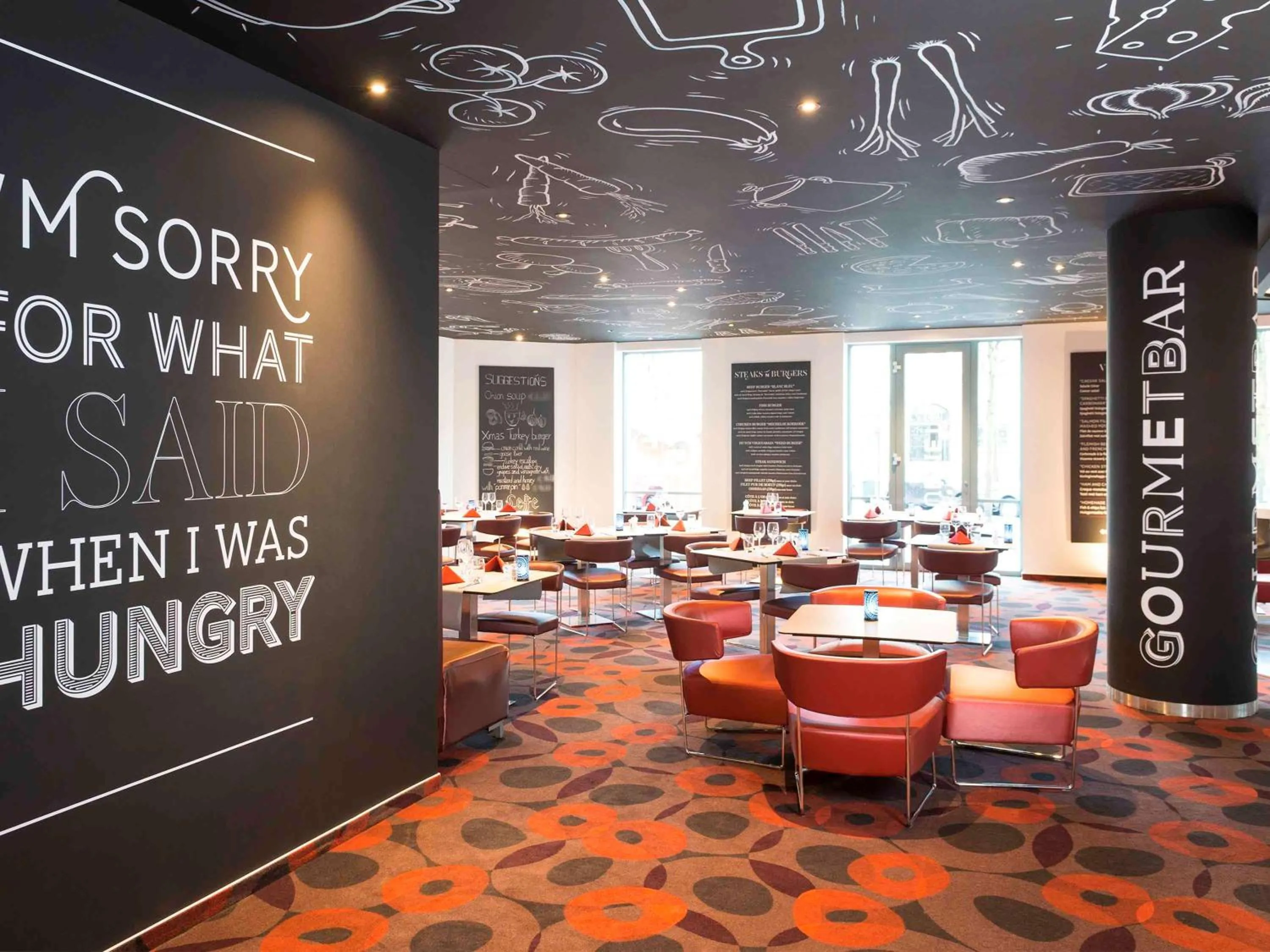 Restaurant/places to eat in Novotel Brussels City Centre