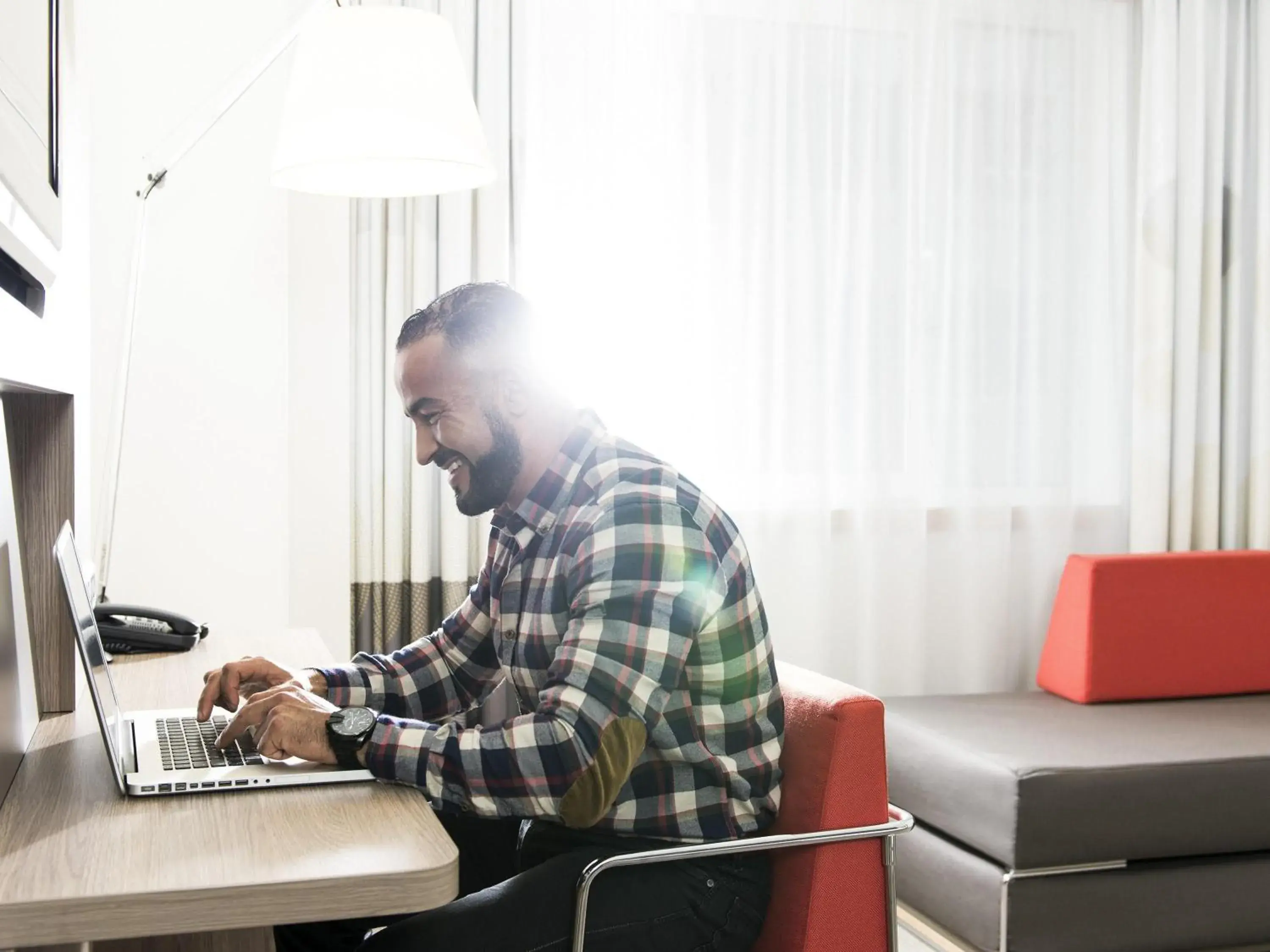 Bedroom in Novotel Brussels City Centre Bedroom in Novotel Brussels City Centre