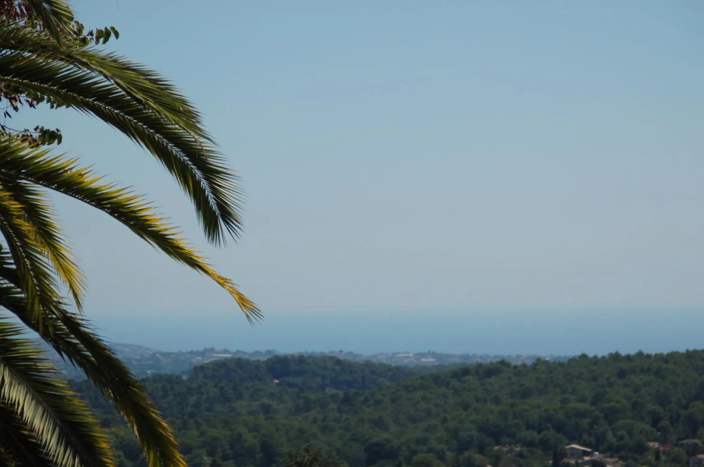 Sea view in Le Mazet de Tourrettes