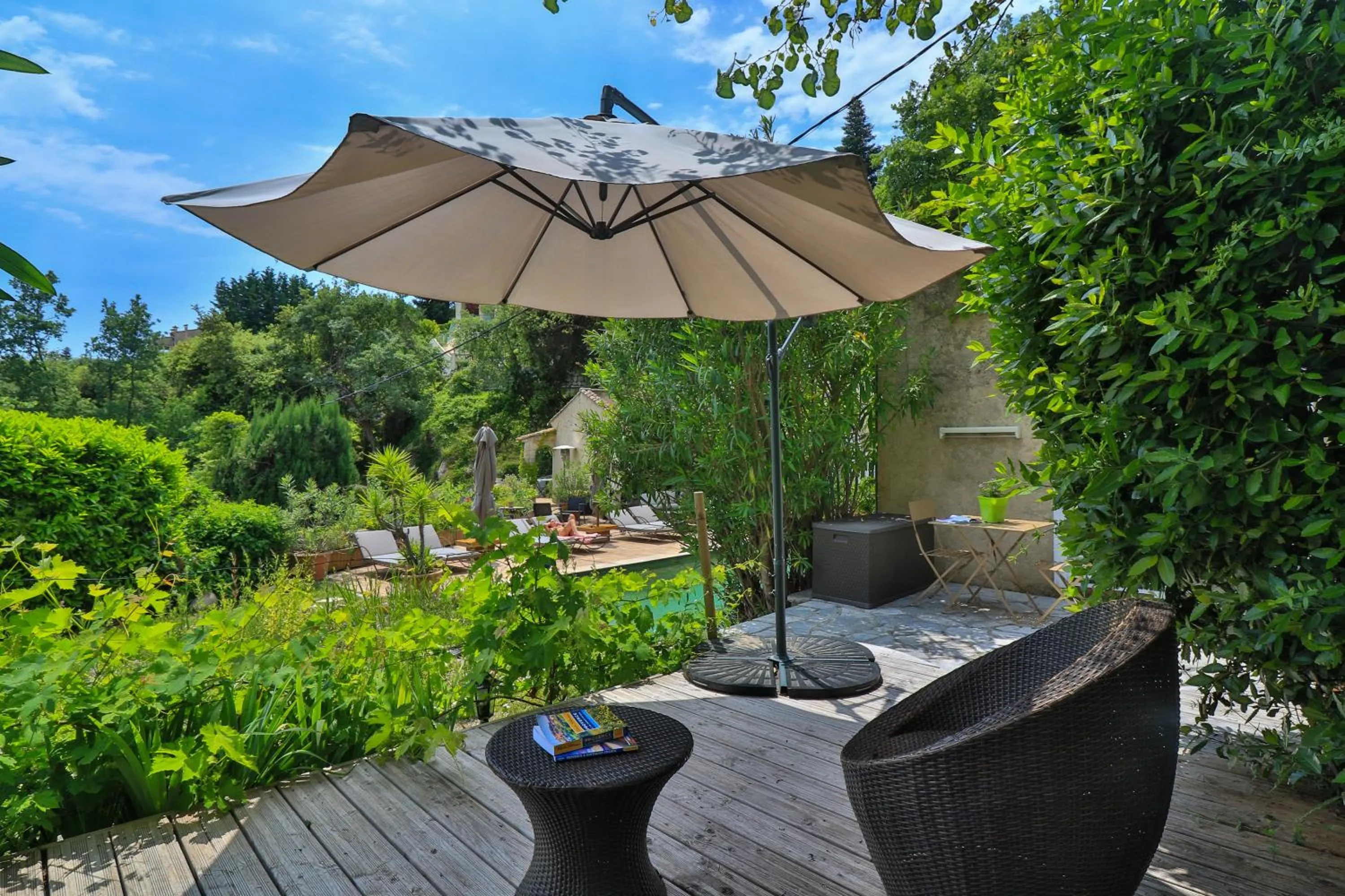 Patio in Le Mazet de Tourrettes