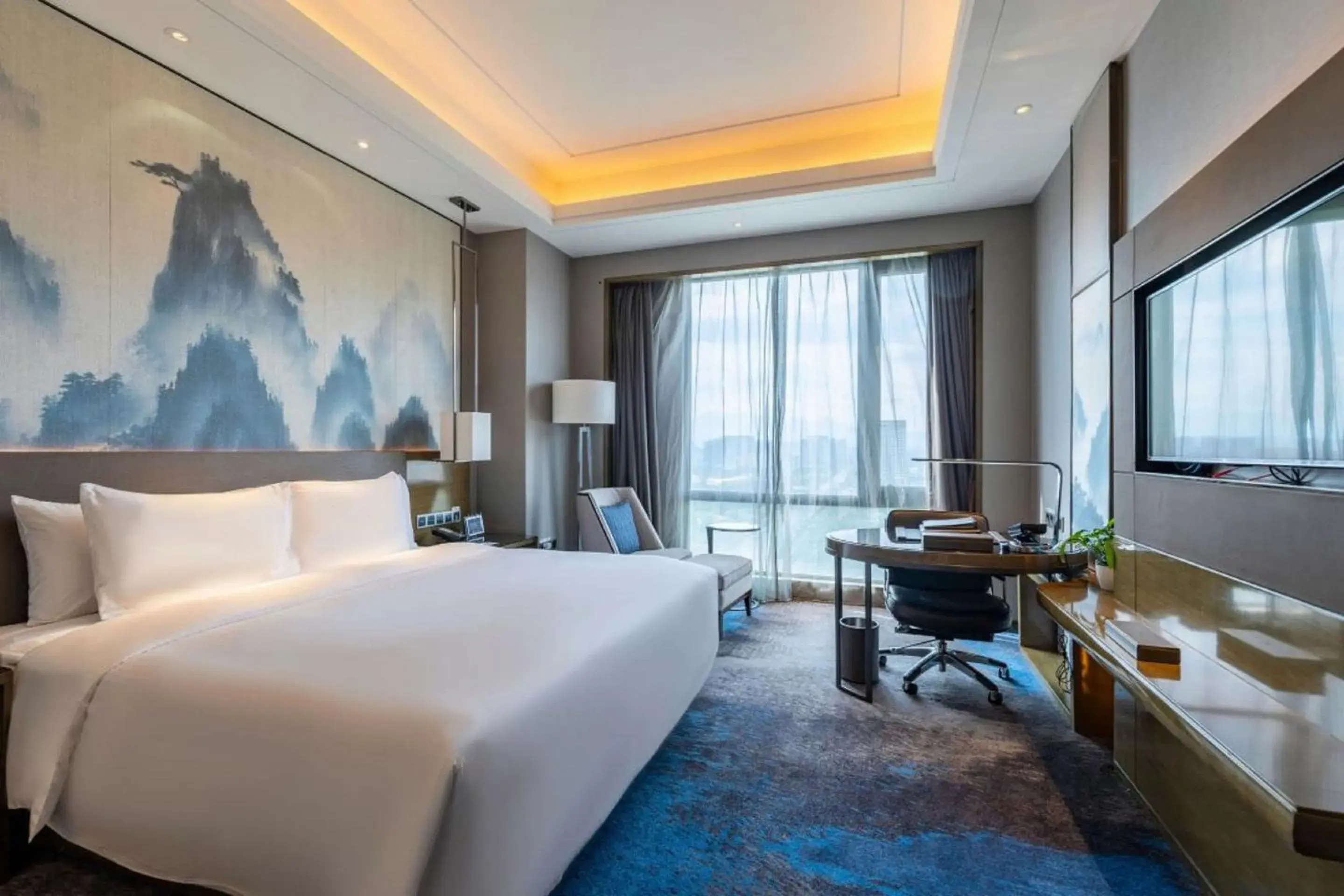 Executive Deluxe Double Room in Wanda Realm Shangrao Executive Deluxe Double Room in Wanda Realm Shangrao