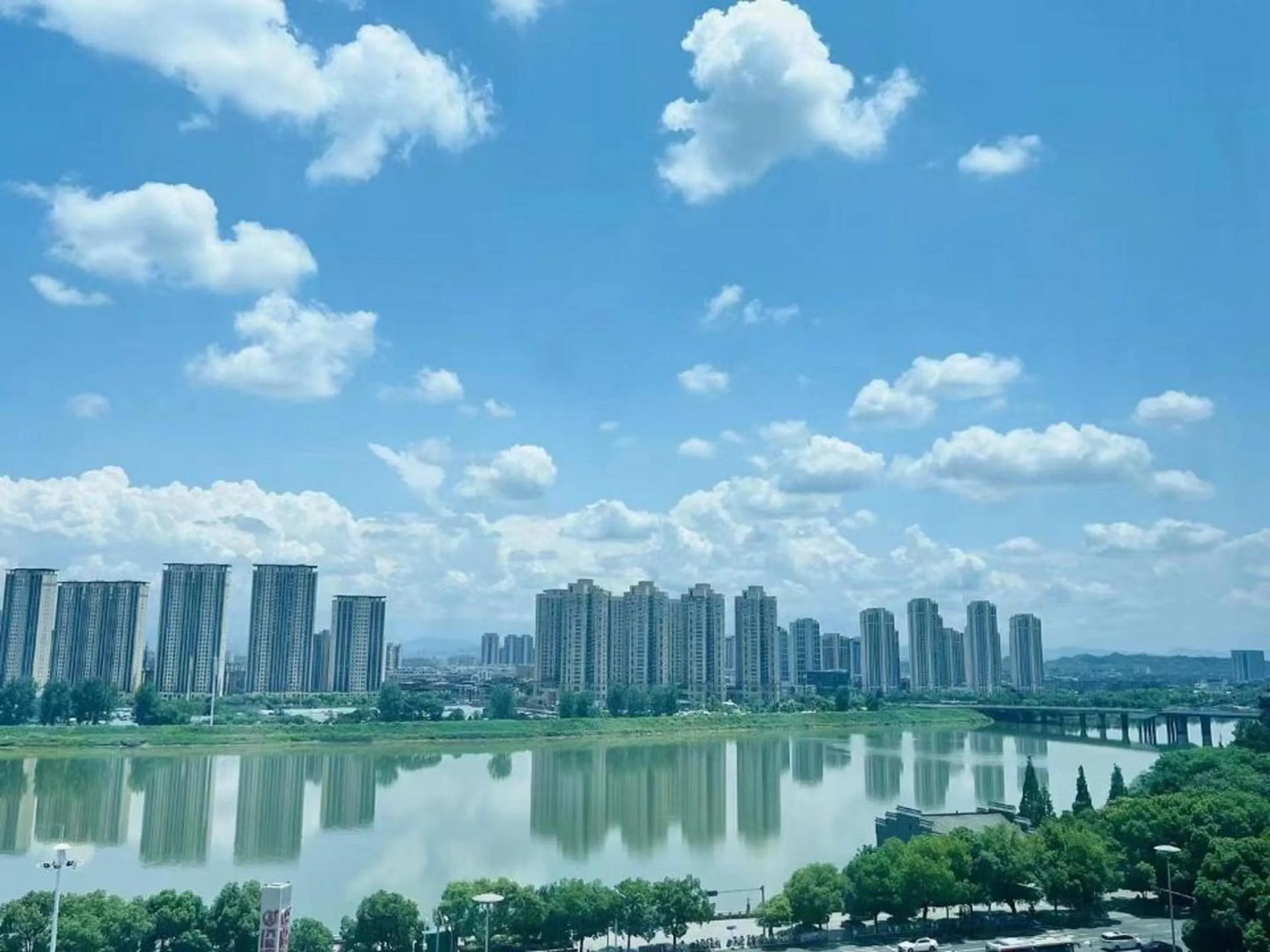 River view in Wanda Realm Shangrao