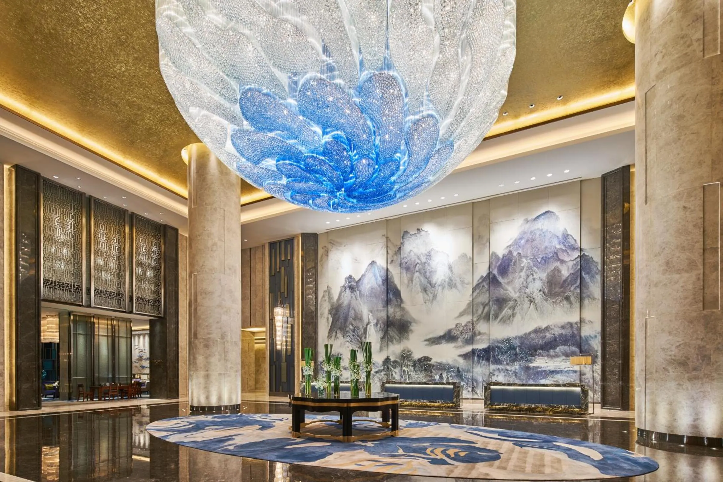 Lobby or reception in Wanda Realm Shangrao