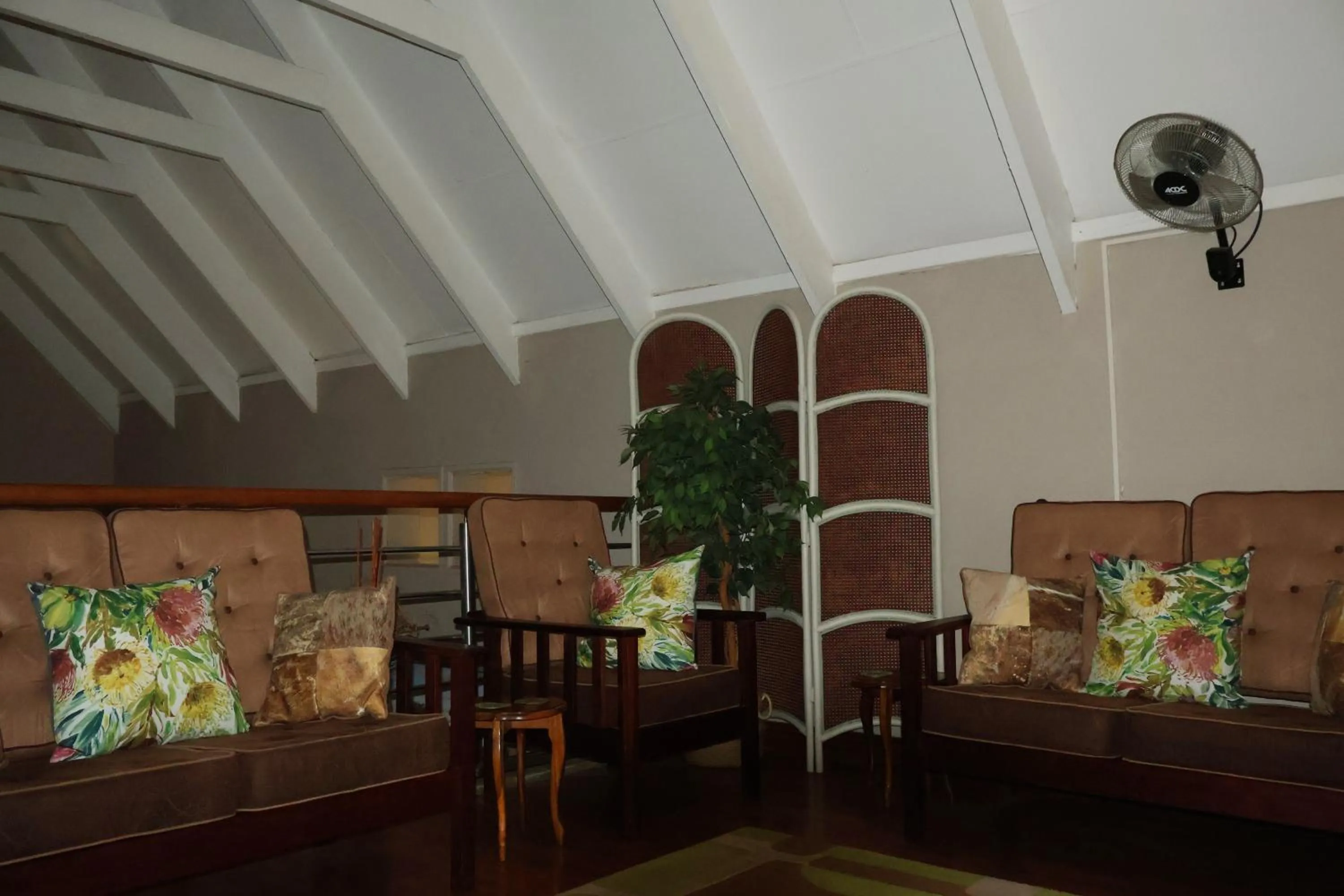 Seating area in The Leopard Tree