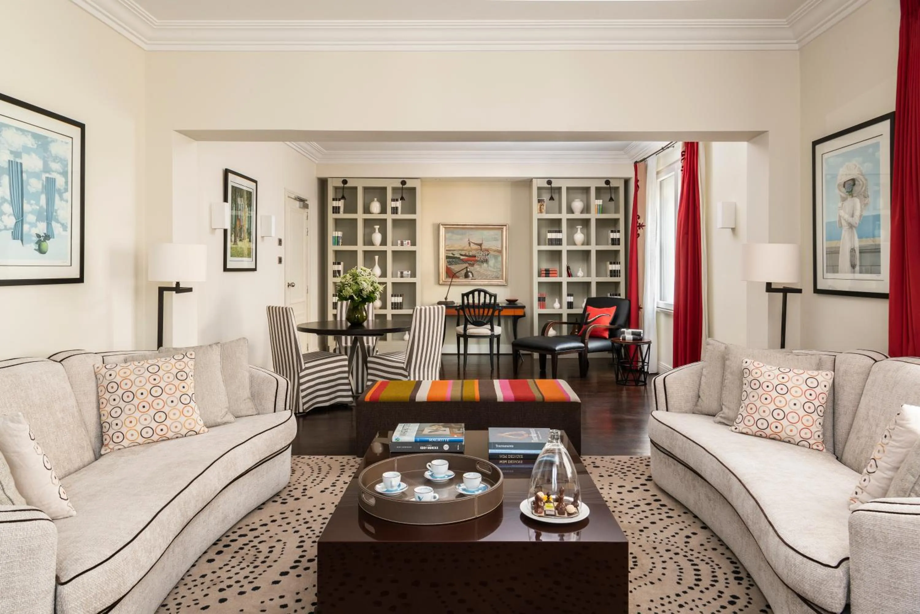 Living room in Hotel Amigo, a Rocco Forte Hotel