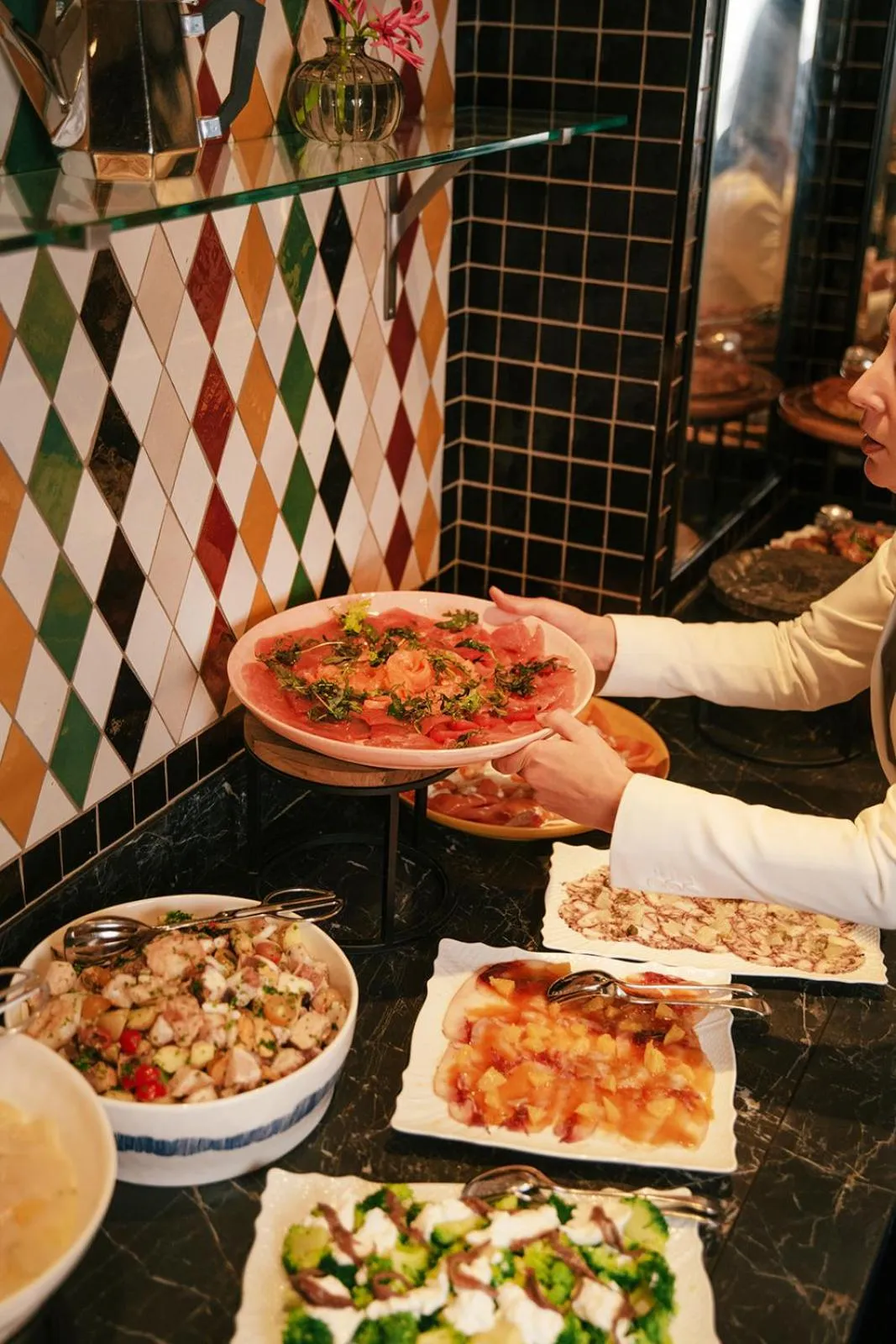 Restaurant/places to eat in Hotel Amigo, a Rocco Forte Hotel