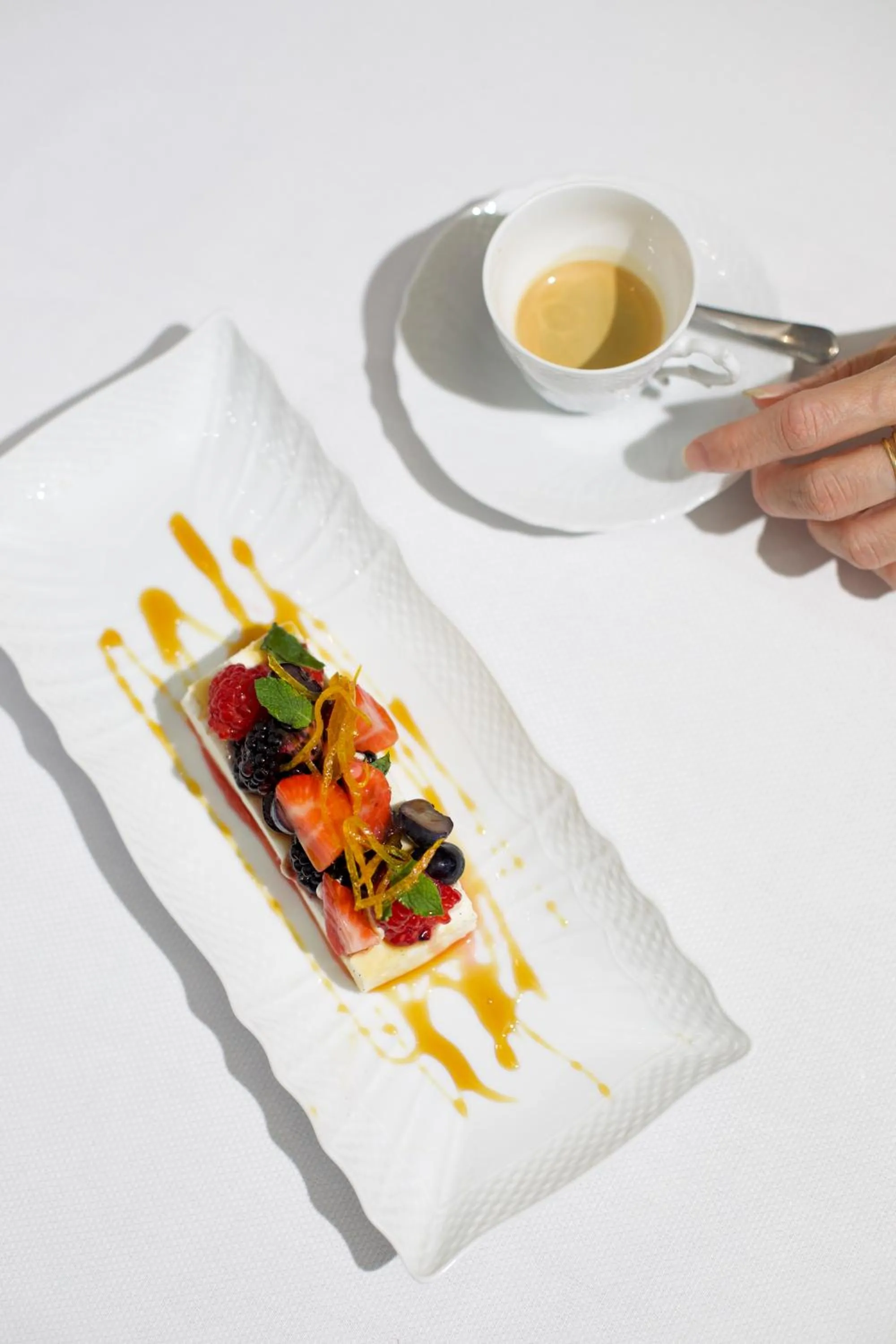 Restaurant/places to eat in Hotel Amigo, a Rocco Forte Hotel