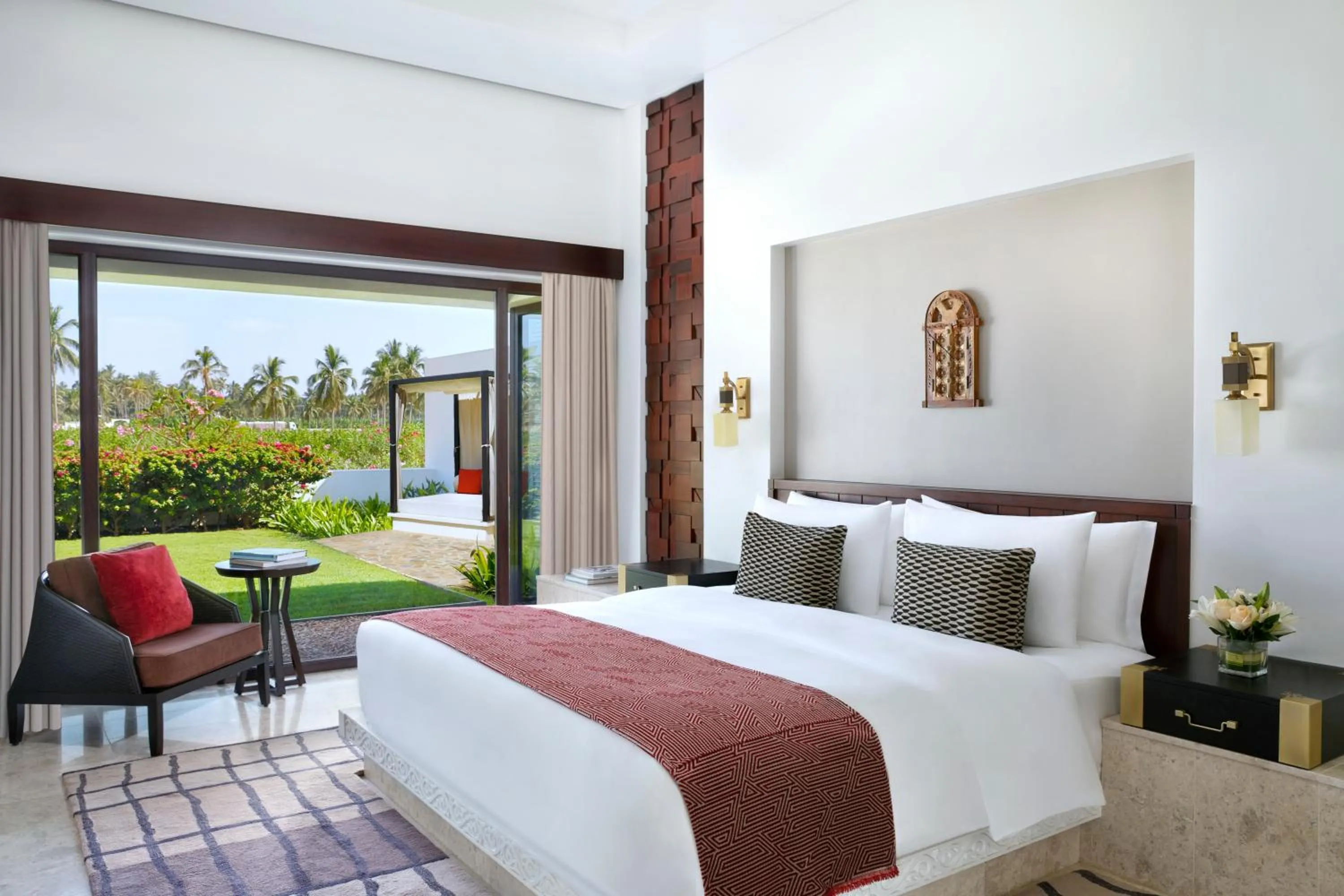 Bed in Al Baleed Resort Salalah by Anantara