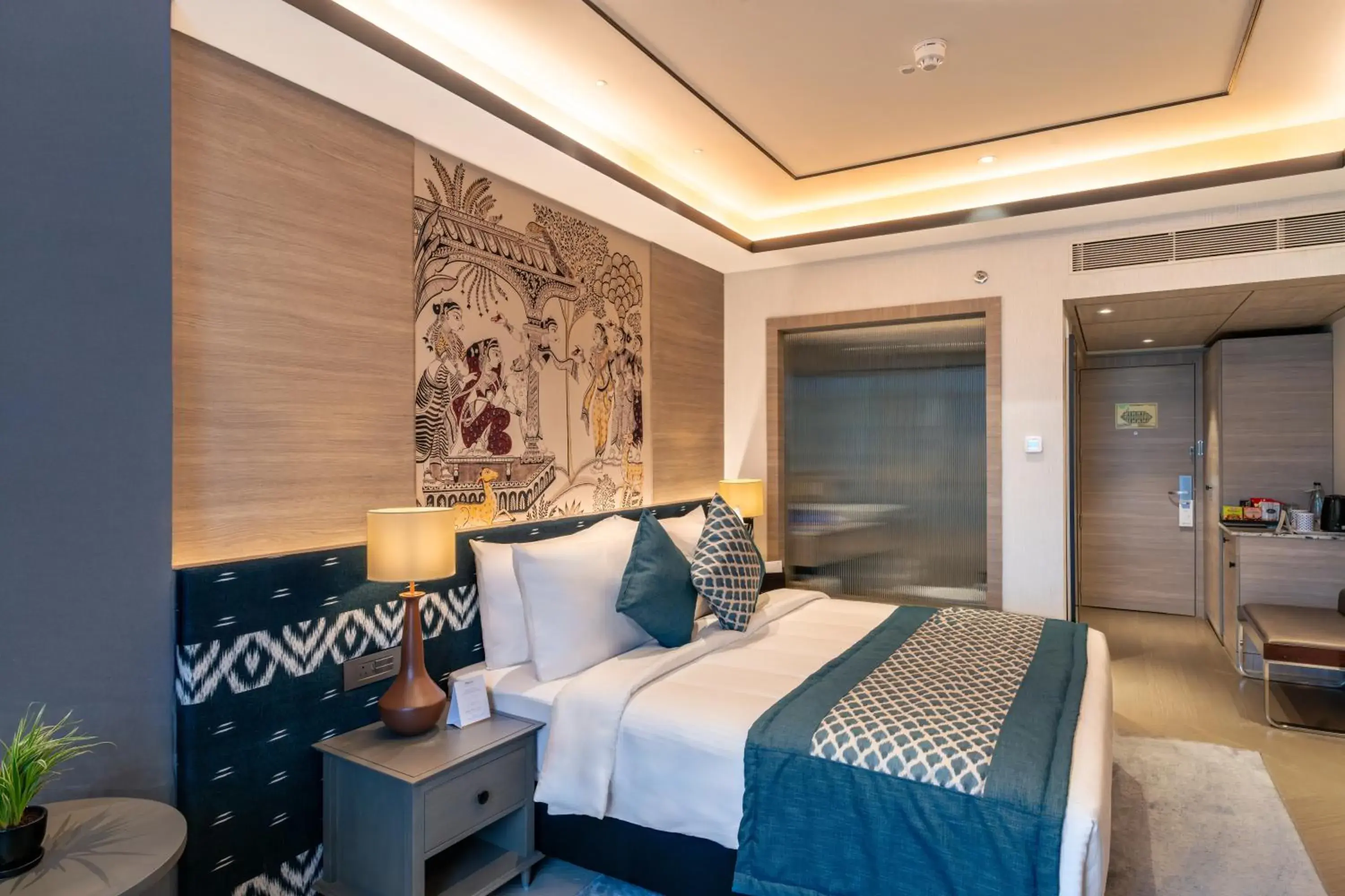 Bedroom, Bed in Fortune Park Sishmo, Bhubaneswar - Member ITC Hotels' Group Bedroom, Bed in Fortune Park Sishmo, Bhubaneswar - Member ITC Hotels' Group