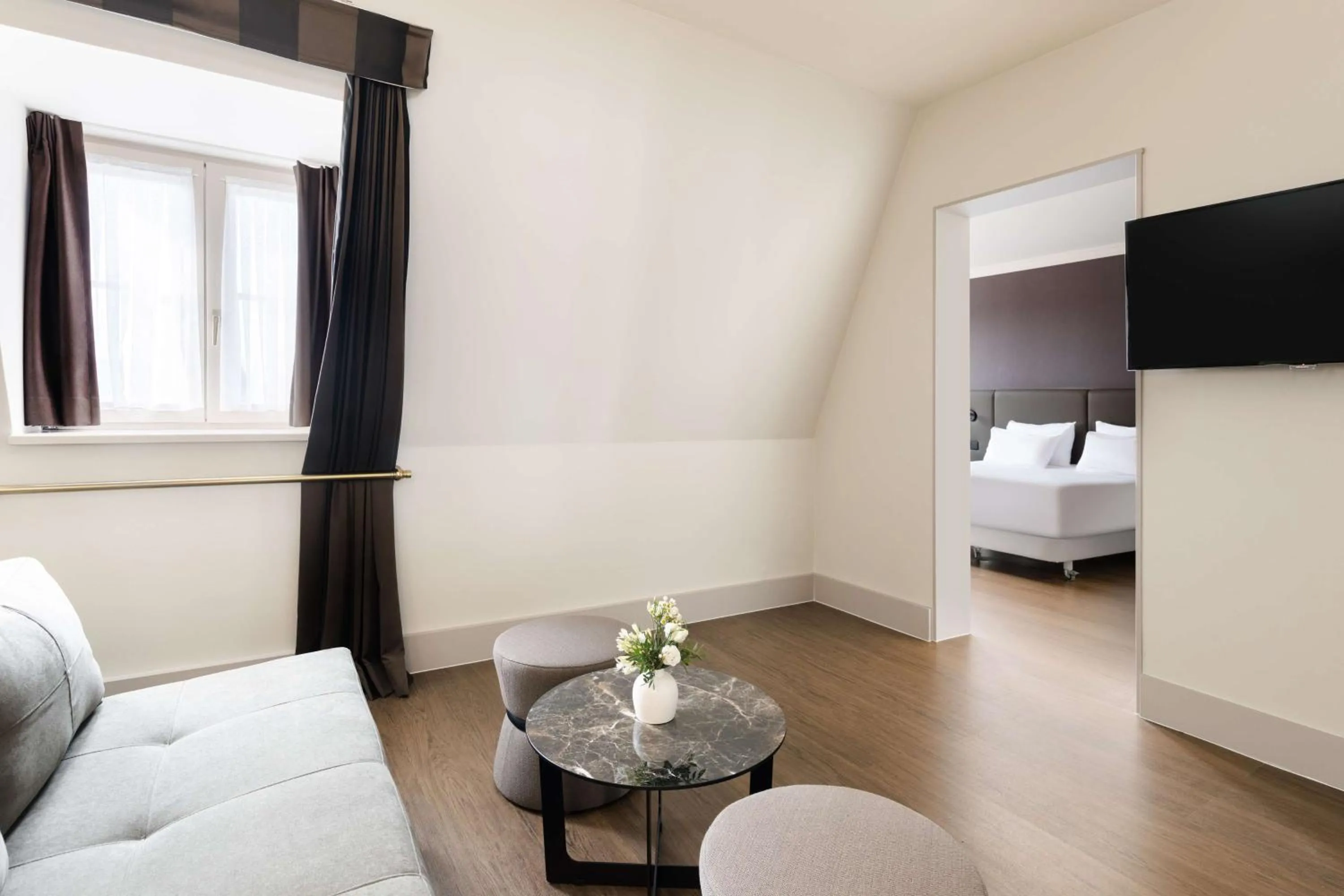 Bedroom, Bed in NH Brussels Carrefour de L’Europe