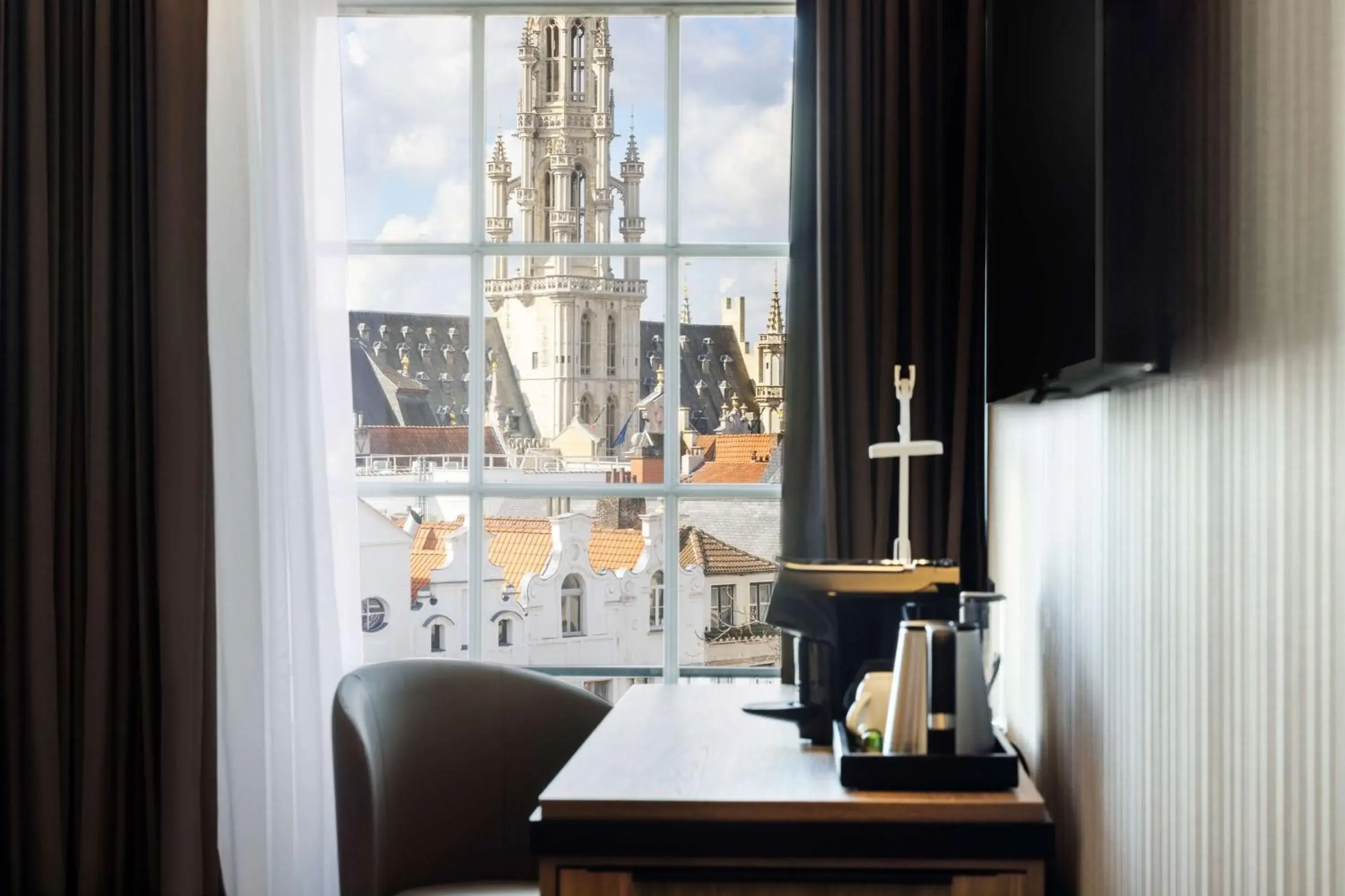 Bedroom in NH Brussels Carrefour de L’Europe Bedroom in NH Brussels Carrefour de L’Europe