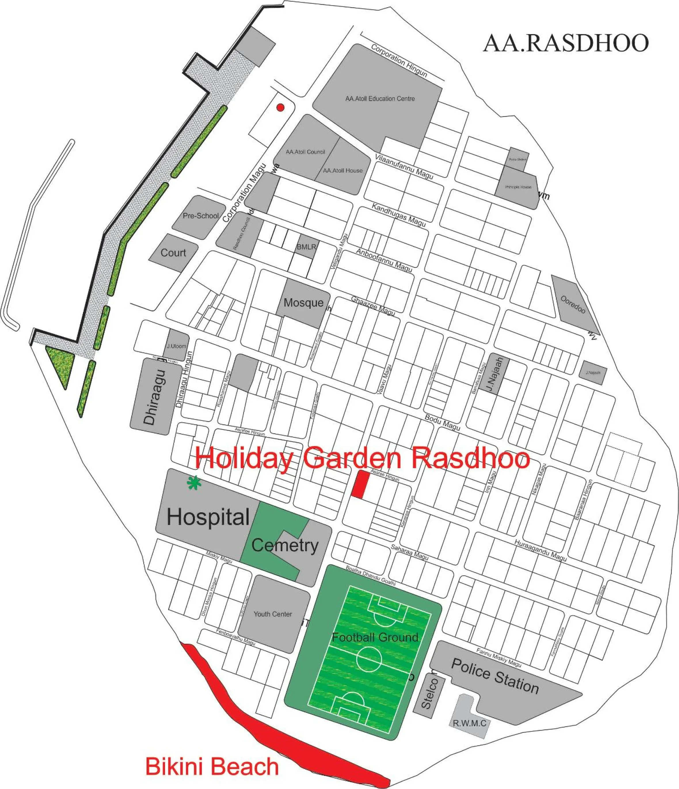 Floor plan in Holiday Garden Rasdhoo