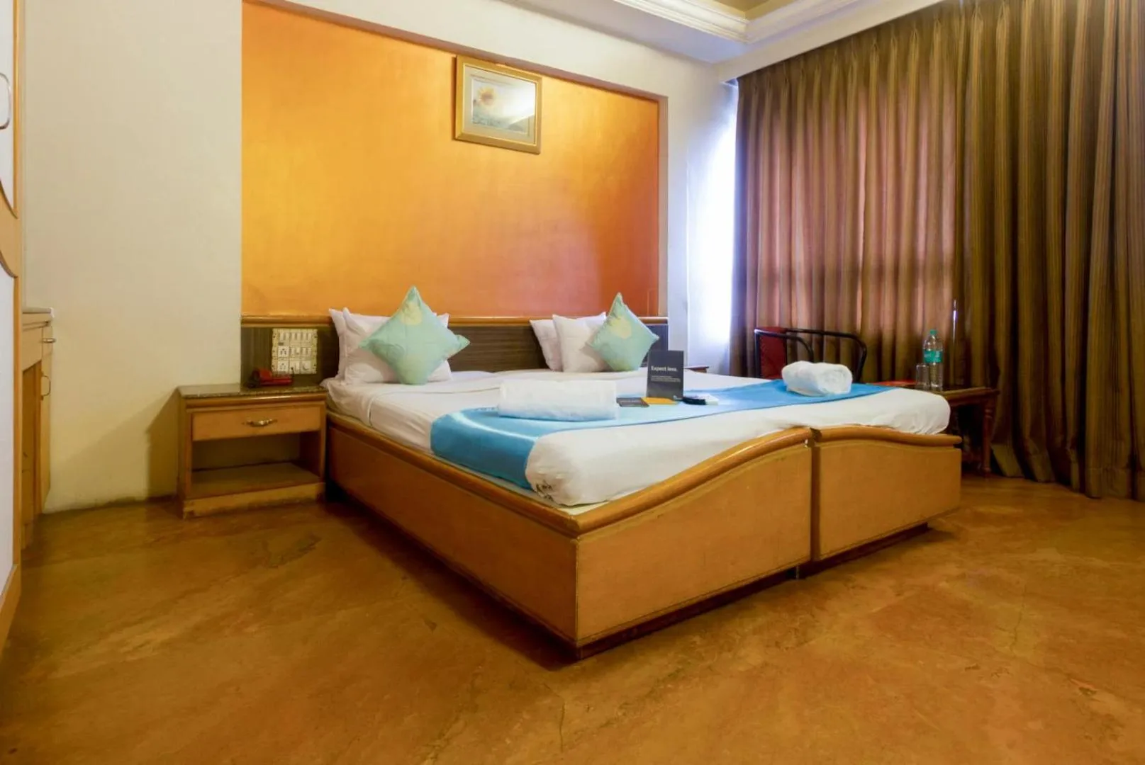 Bed in Celebrations Inn Pune