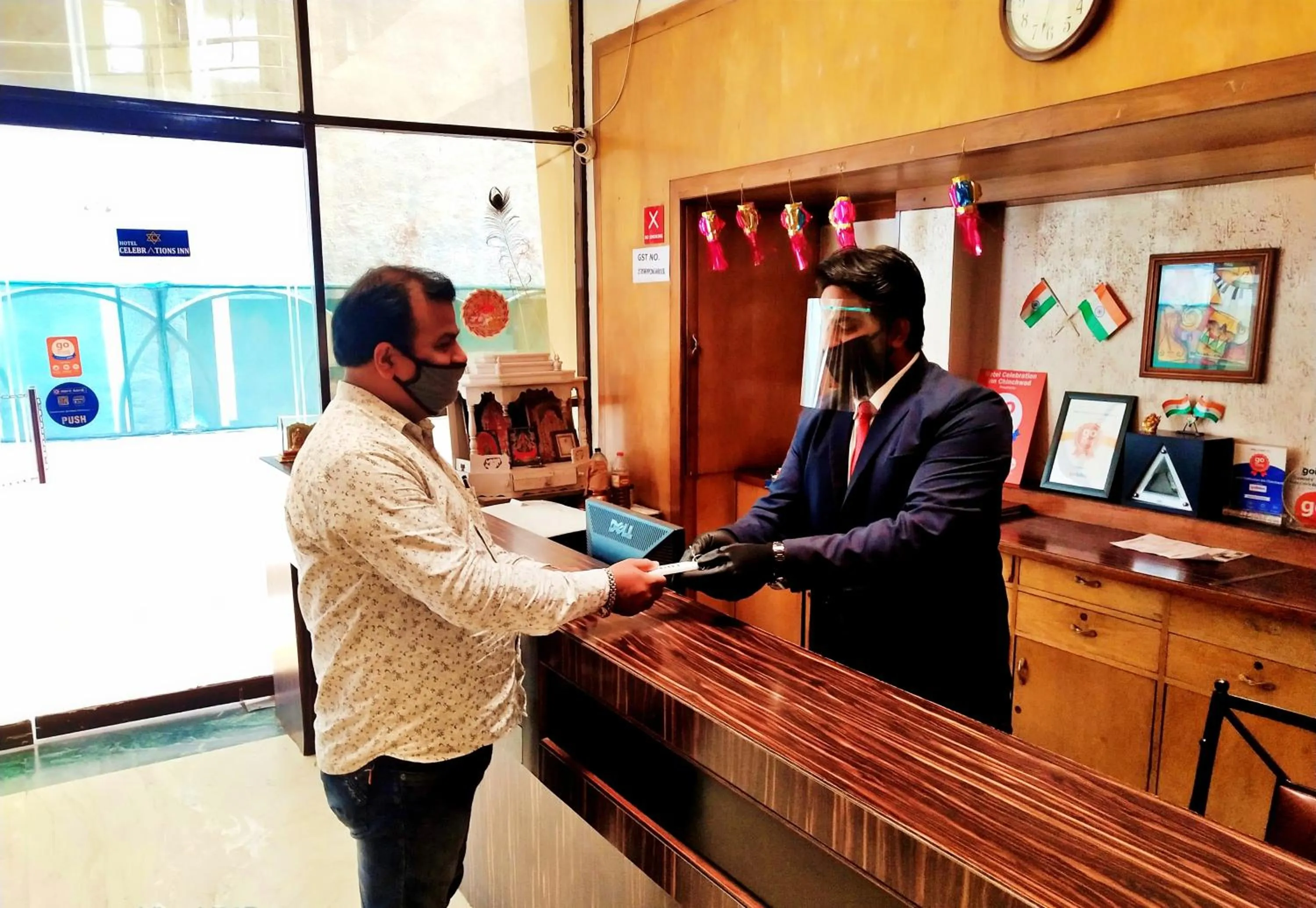 Lobby or reception in Celebrations Inn Pune