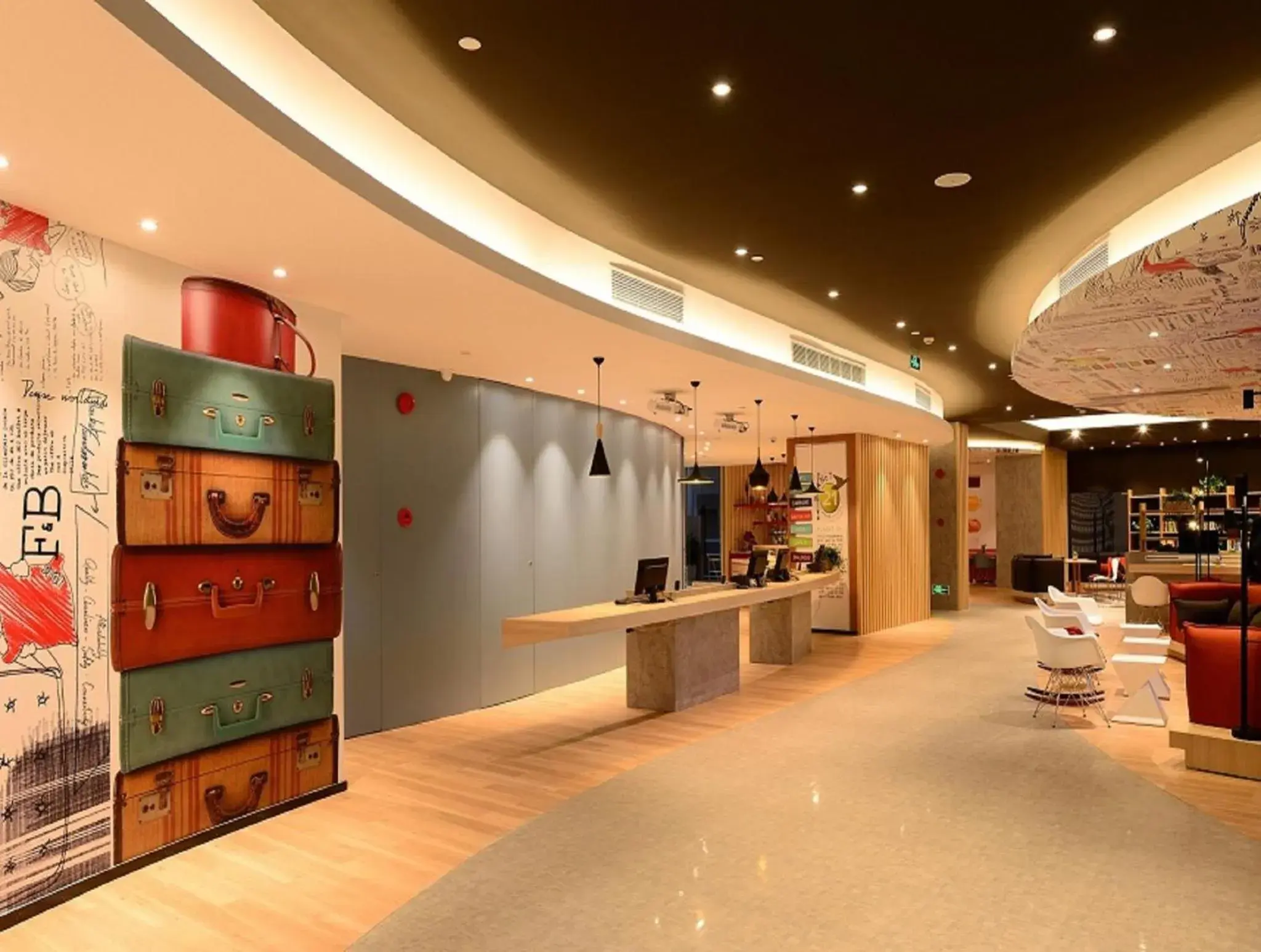 Lobby or reception in Ibis Shanghai New Hongqiao Lobby or reception in Ibis Shanghai New Hongqiao
