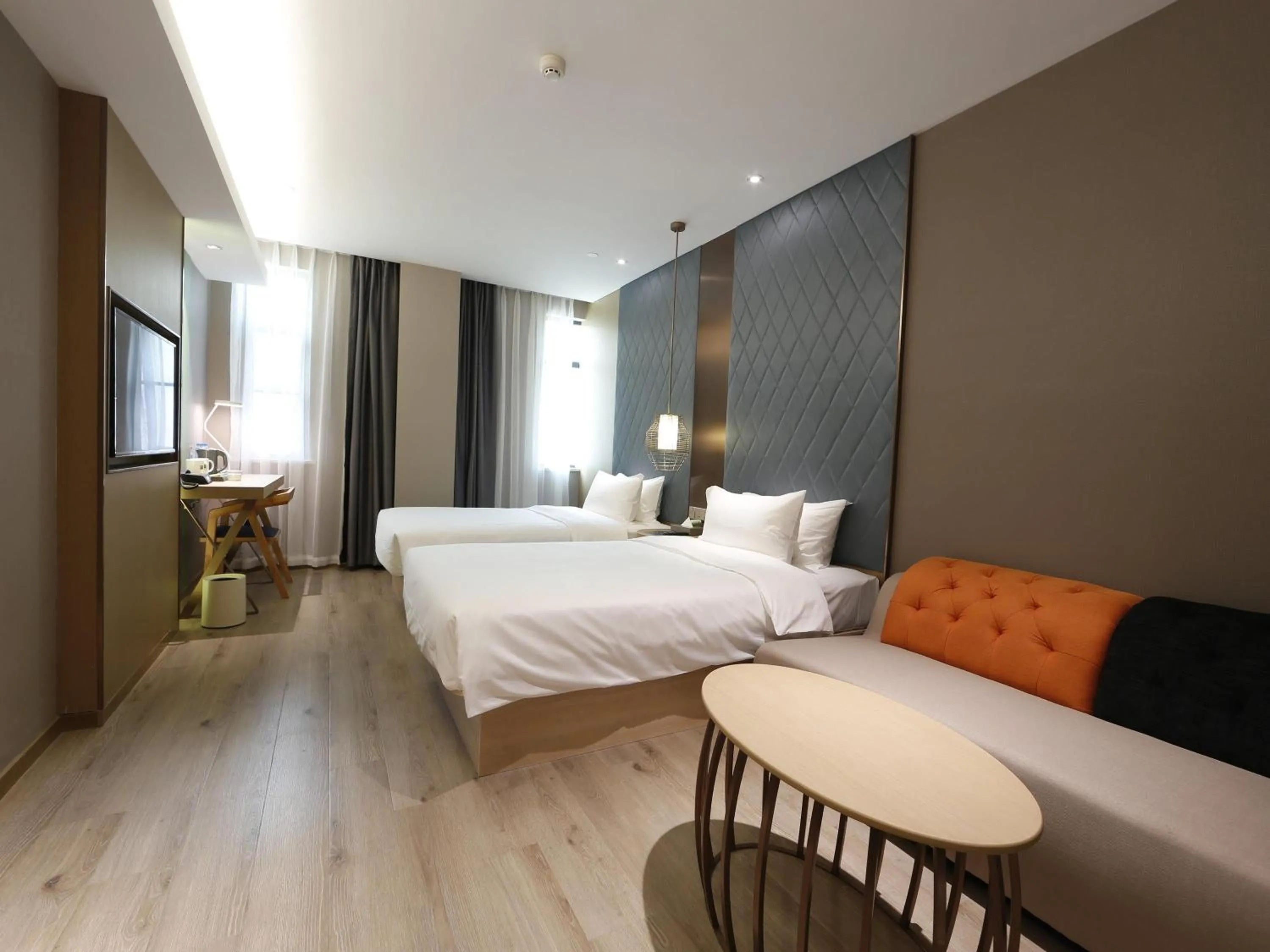 Bedroom, Bed in Ibis Styles XM Zhongshan Hotel