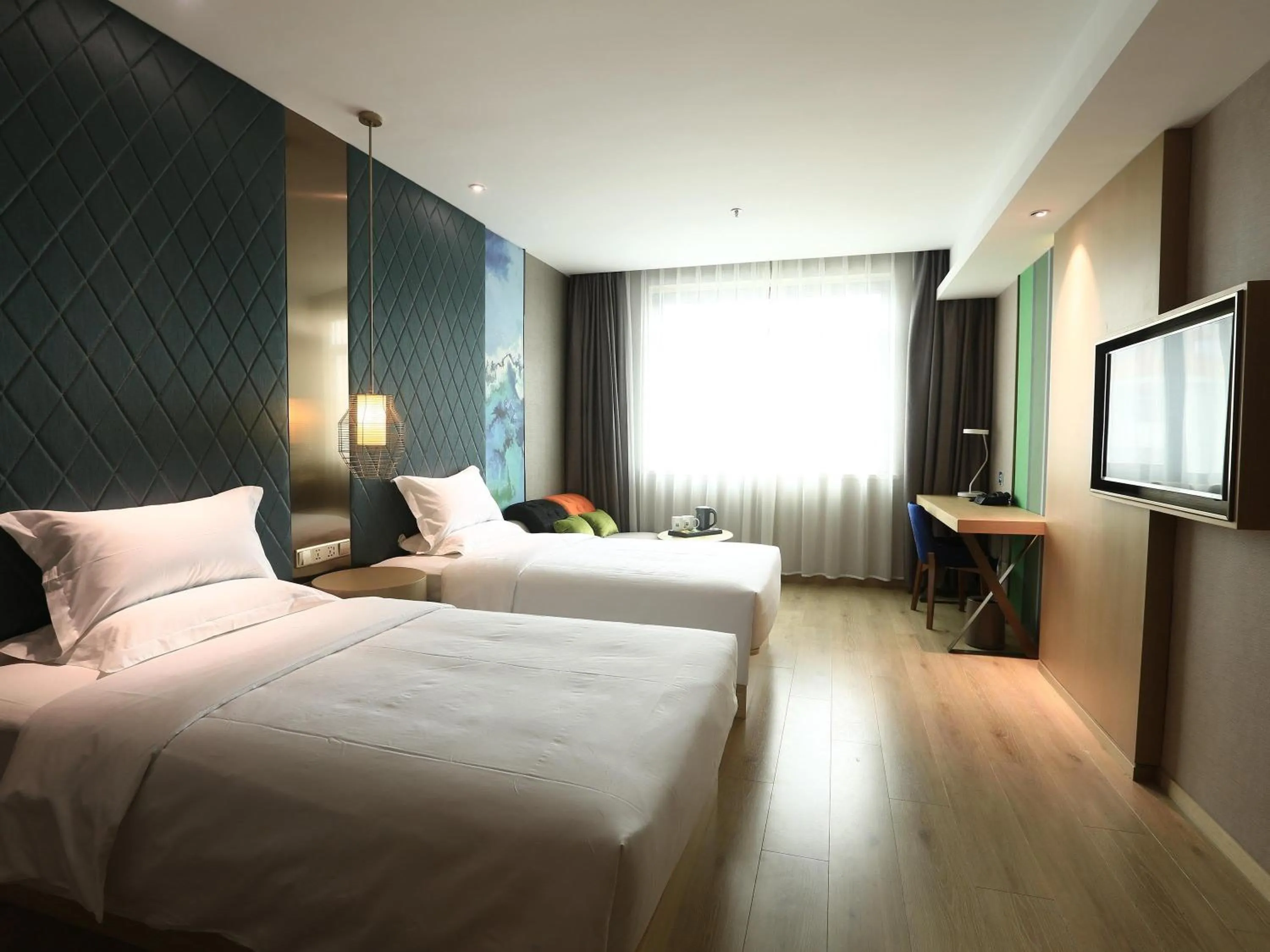 Bedroom, Bed in Ibis Styles XM Zhongshan Hotel