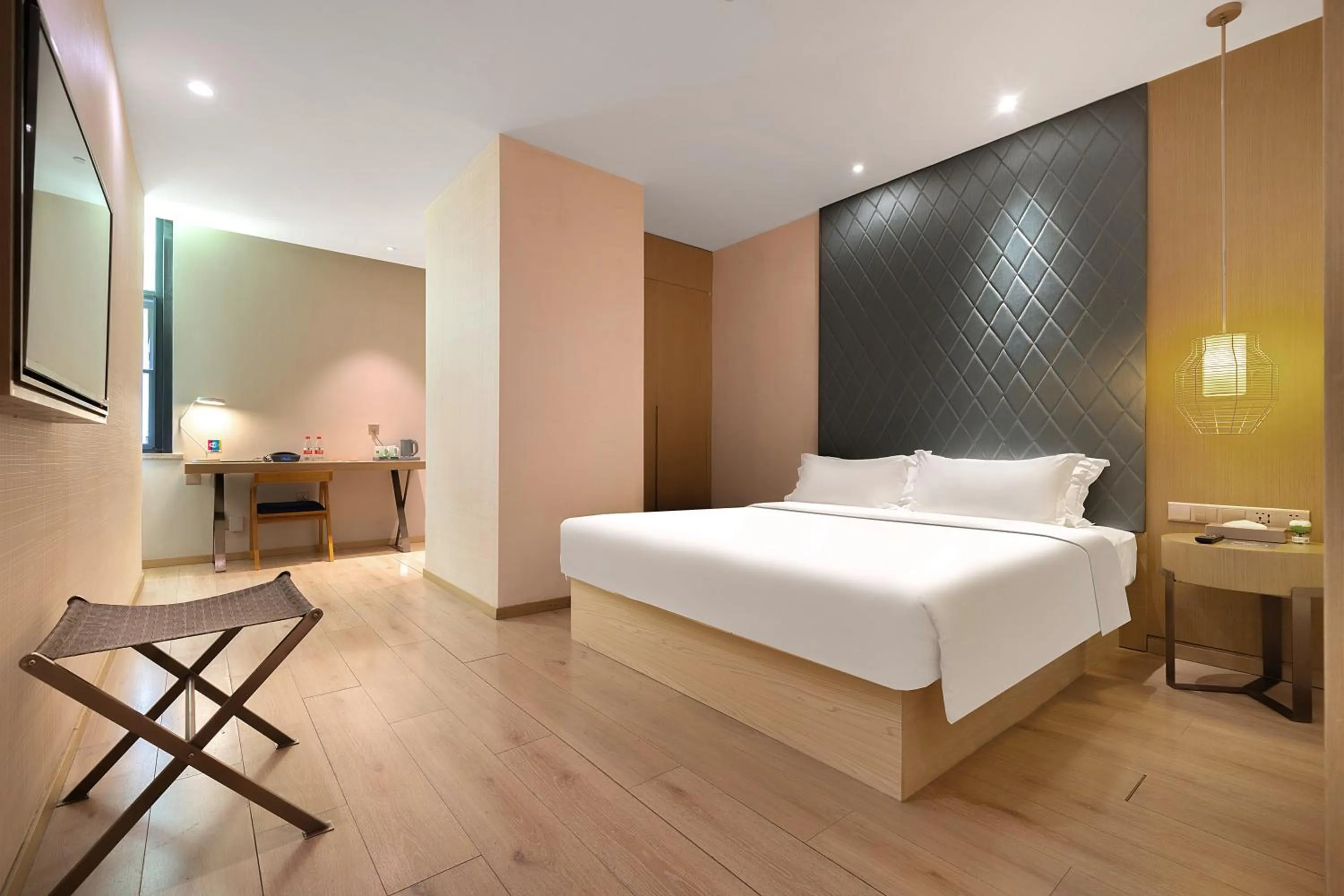 Bedroom, Bed in Ibis Styles XM Zhongshan Hotel