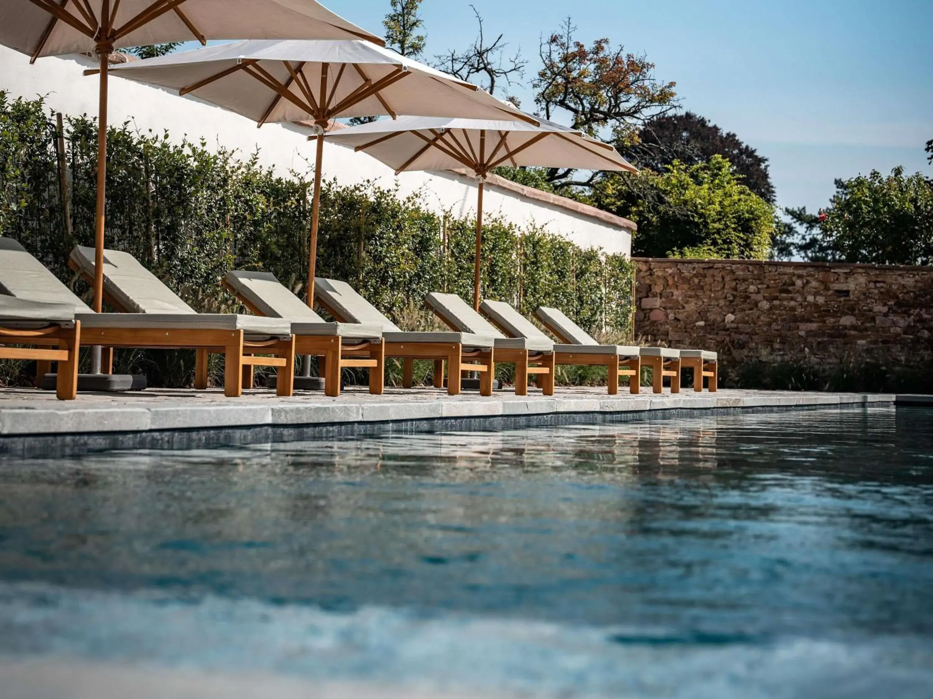 Pool view in 5 Terres Hotel & Spa - MGallery Collection Pool view in 5 Terres Hotel & Spa - MGallery Collection