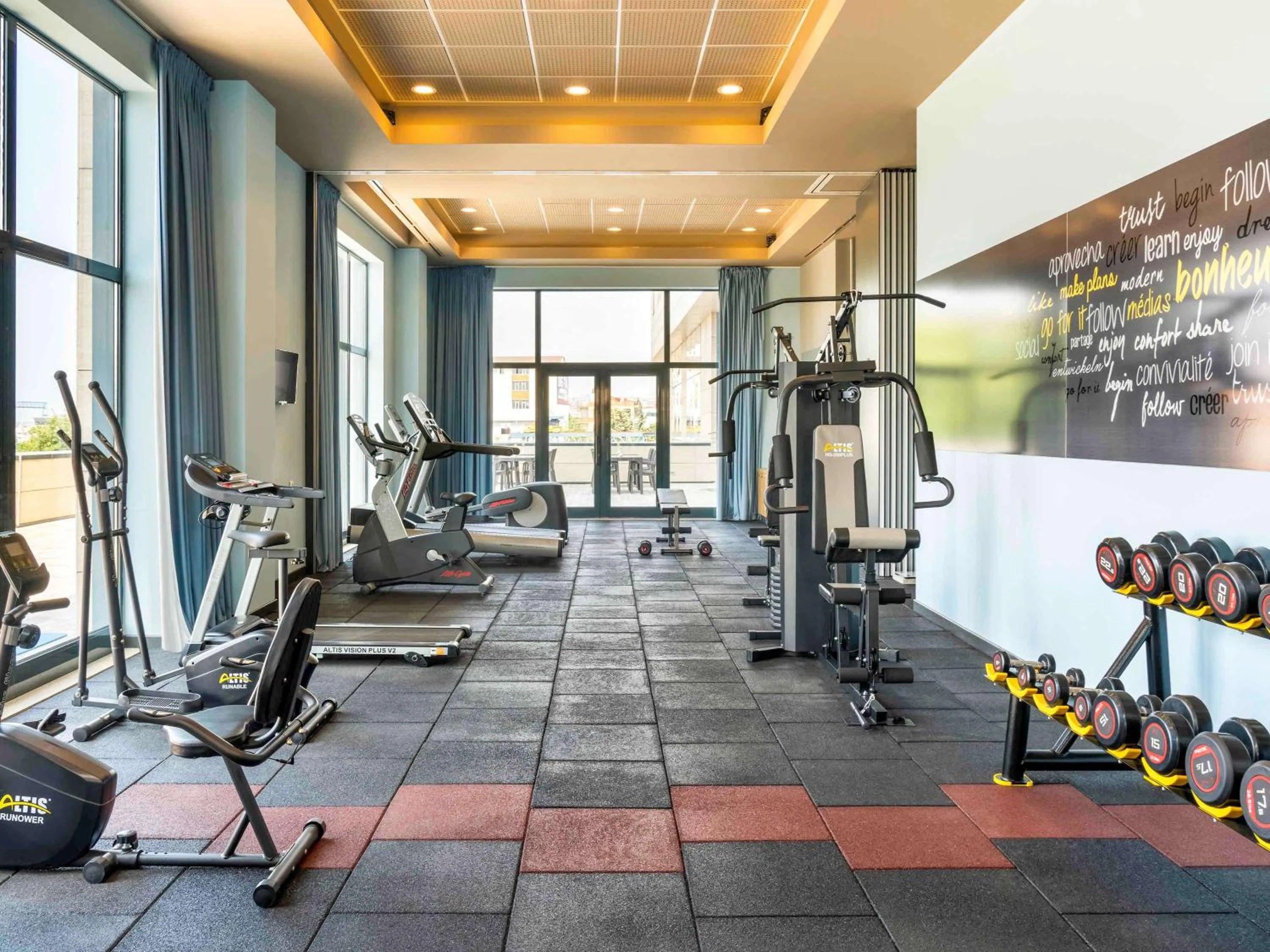 Fitness centre/facilities in Ibis Istanbul Tuzla Hotel