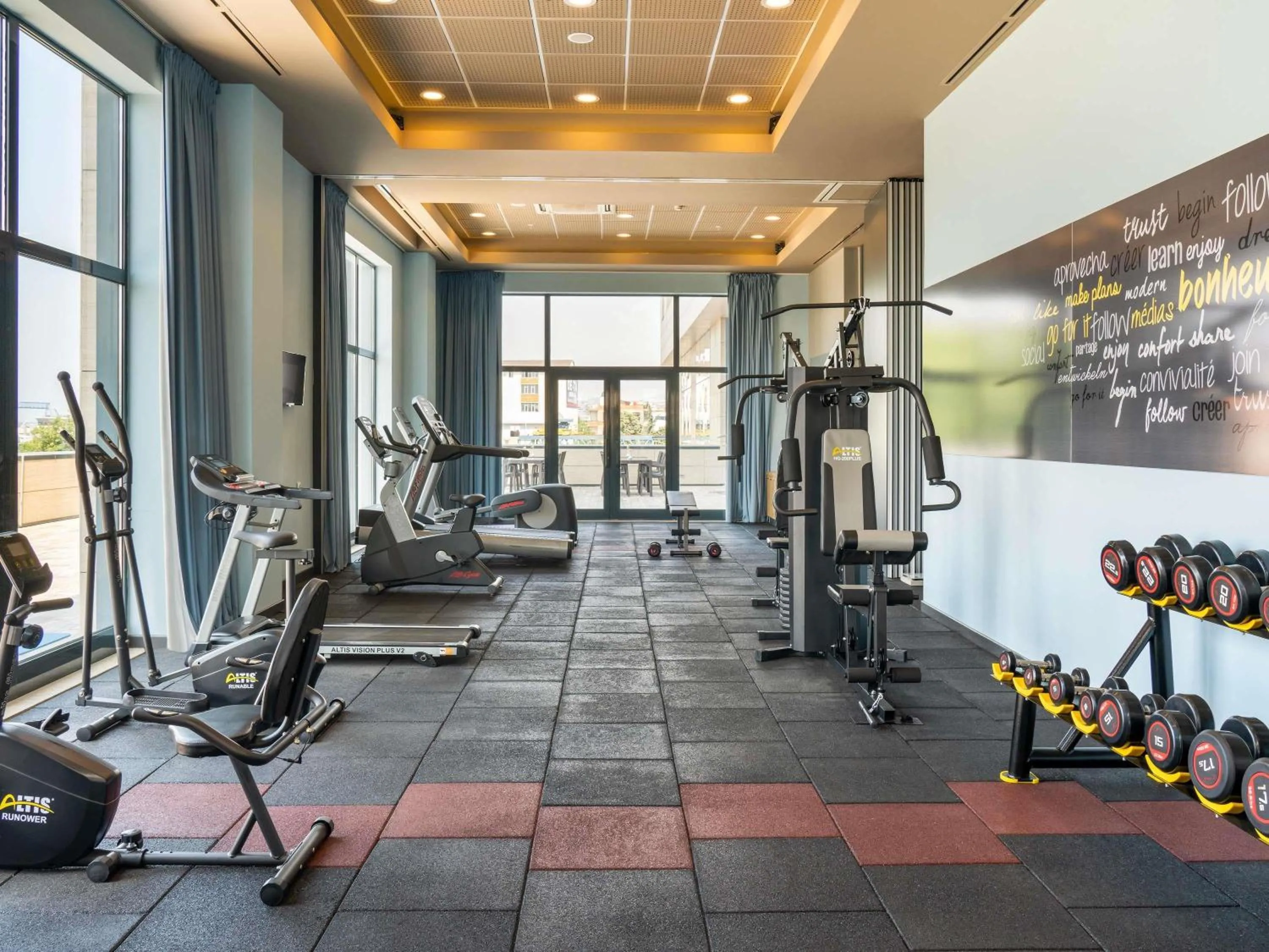 Fitness centre/facilities in Ibis Istanbul Tuzla Hotel
