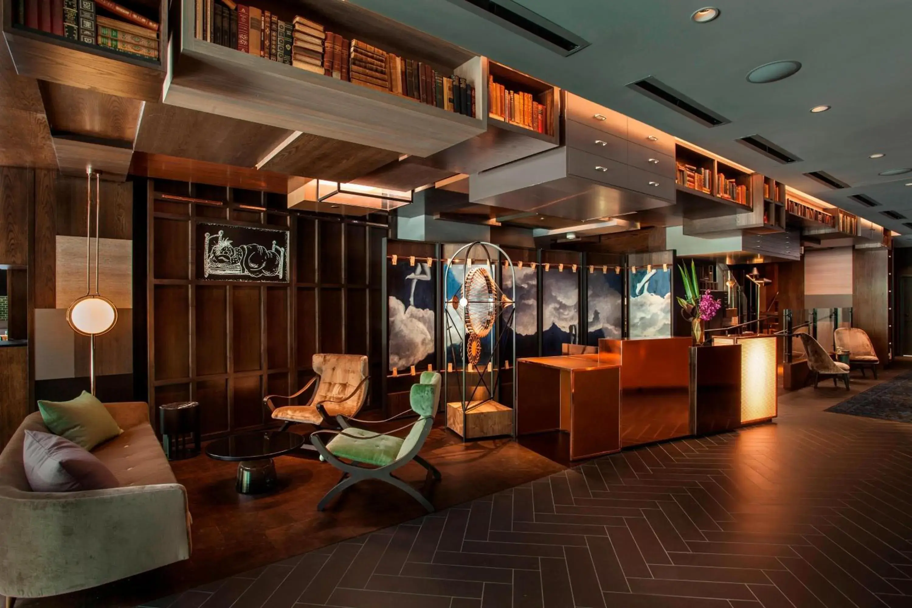 Lobby or reception in Hotel EMC2, Autograph Collection Lobby or reception in Hotel EMC2, Autograph Collection