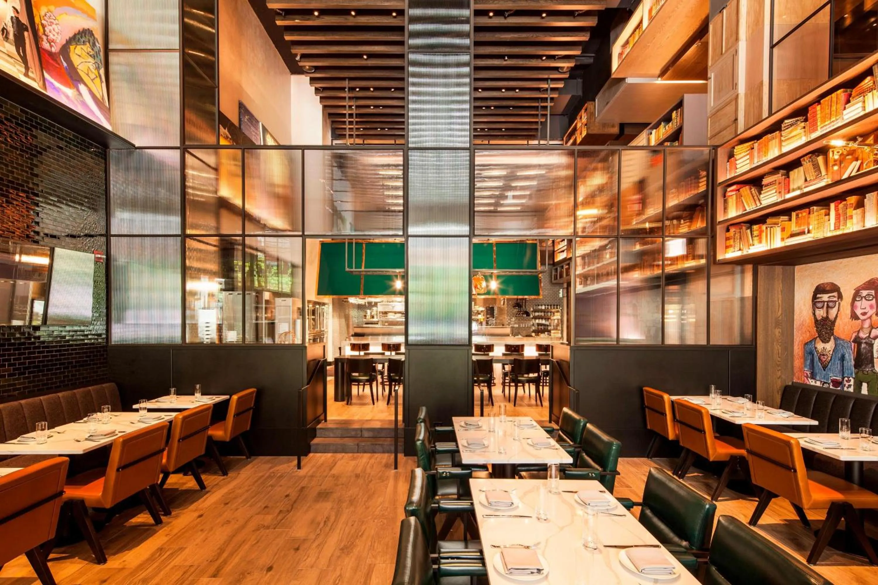 Restaurant/places to eat in Hotel EMC2, Autograph Collection