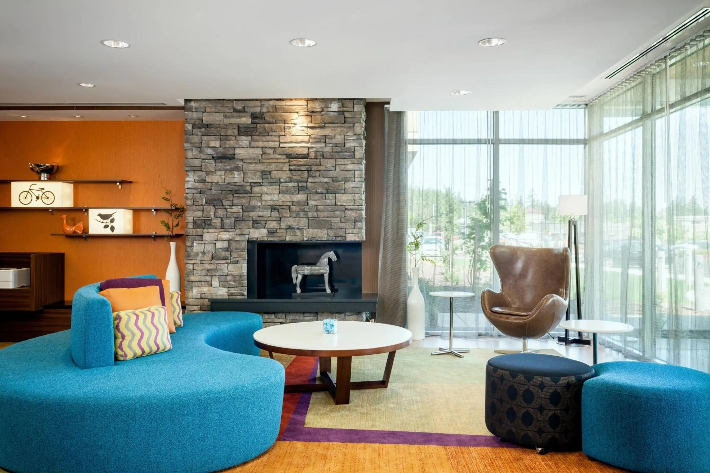 Lobby or reception in Fairfield Inn & Suites by Marriott Tacoma DuPont