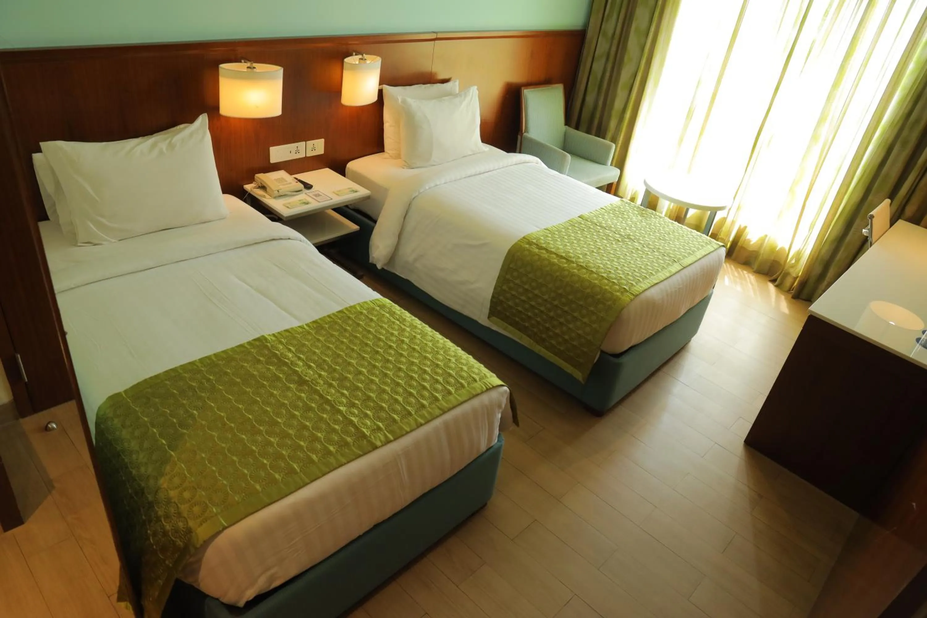 Bedroom, Bed in Fairfield by Marriott Indore