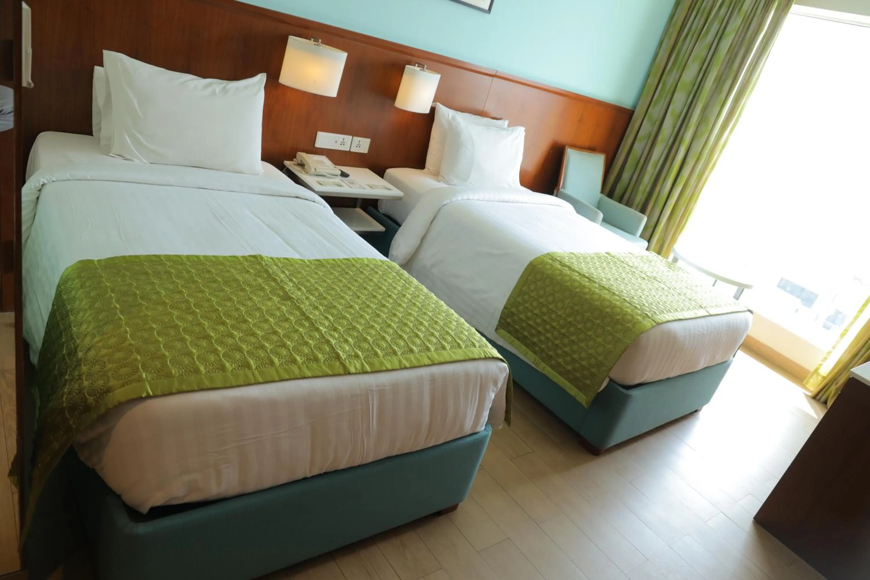 Bedroom, Bed in Fairfield by Marriott Indore
