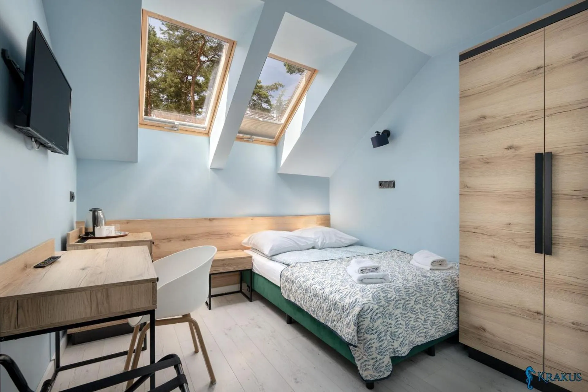 Bed in OW Krakus I - pokoje i domki