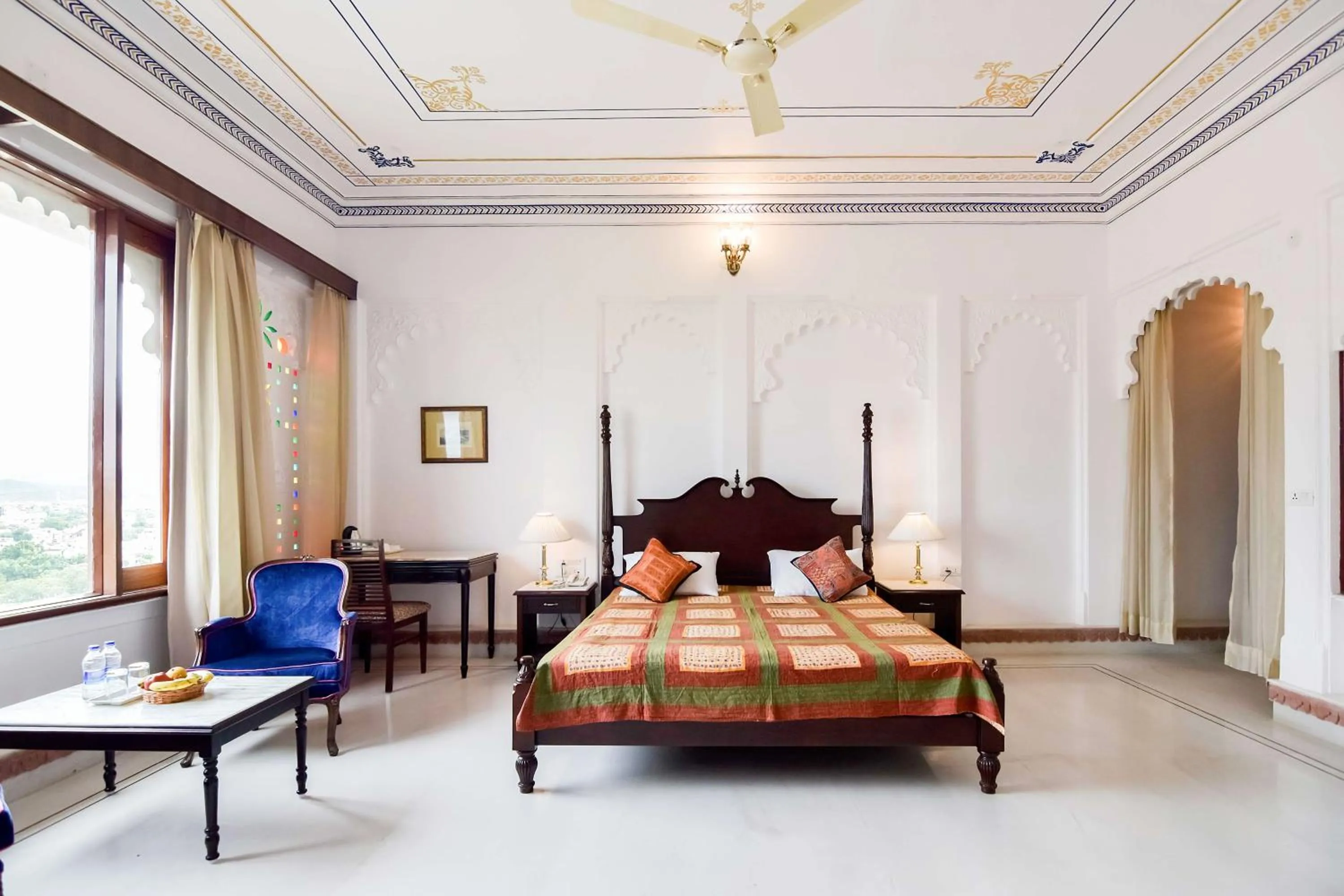 Photo of the whole room, Bed in Hotel Raj Kuber