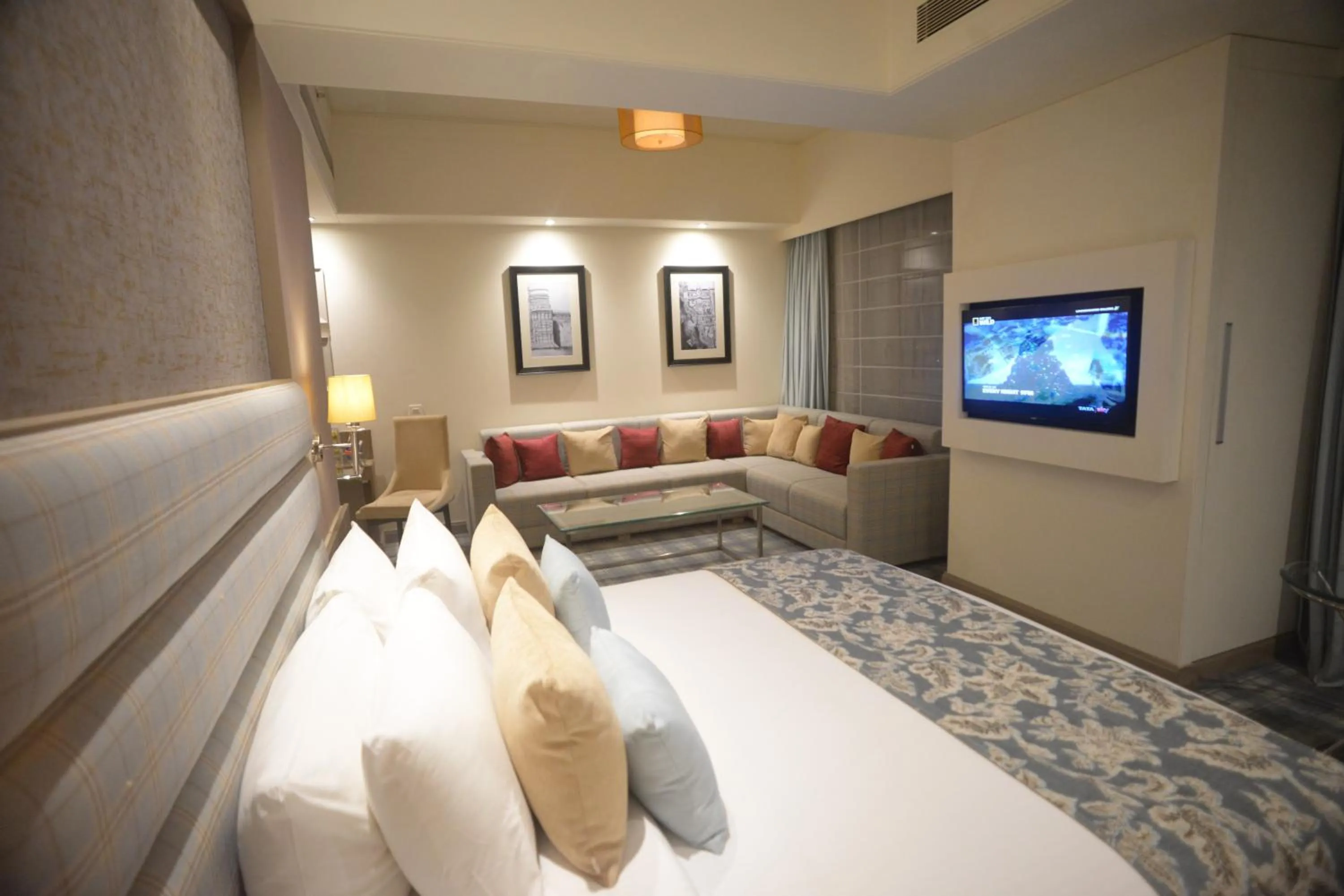 Bed in Efcee Sarovar Premiere Bhavnagar