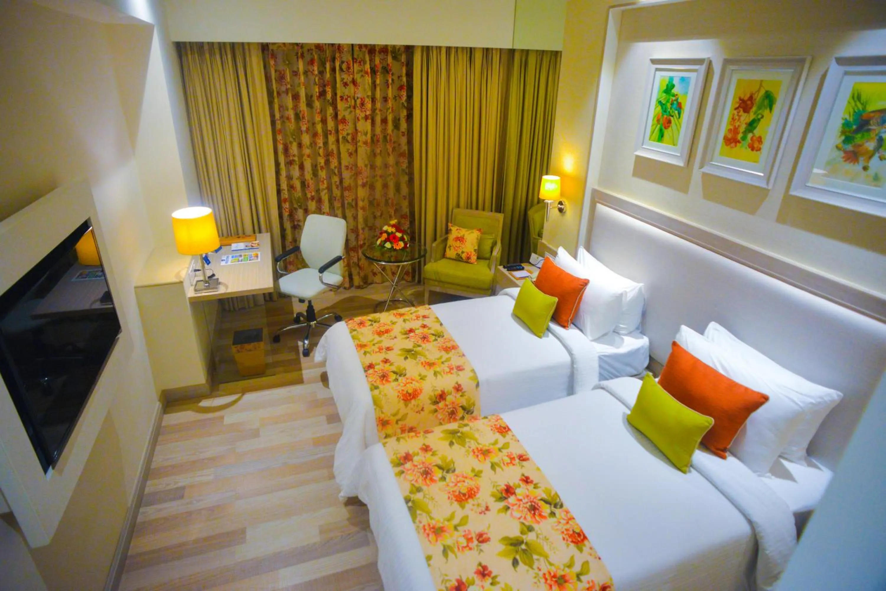 Bed in Efcee Sarovar Premiere Bhavnagar