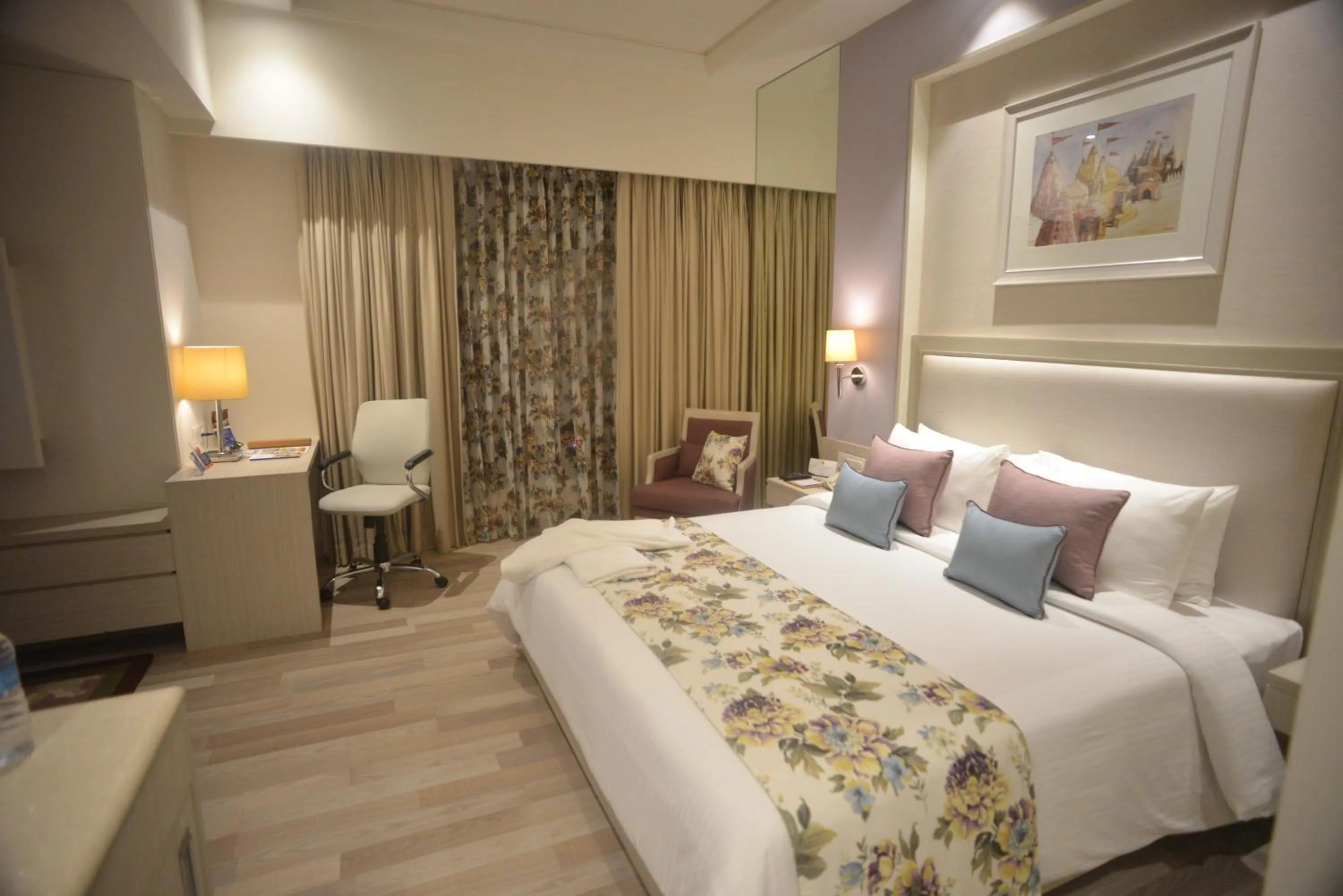 Bed in Efcee Sarovar Premiere Bhavnagar