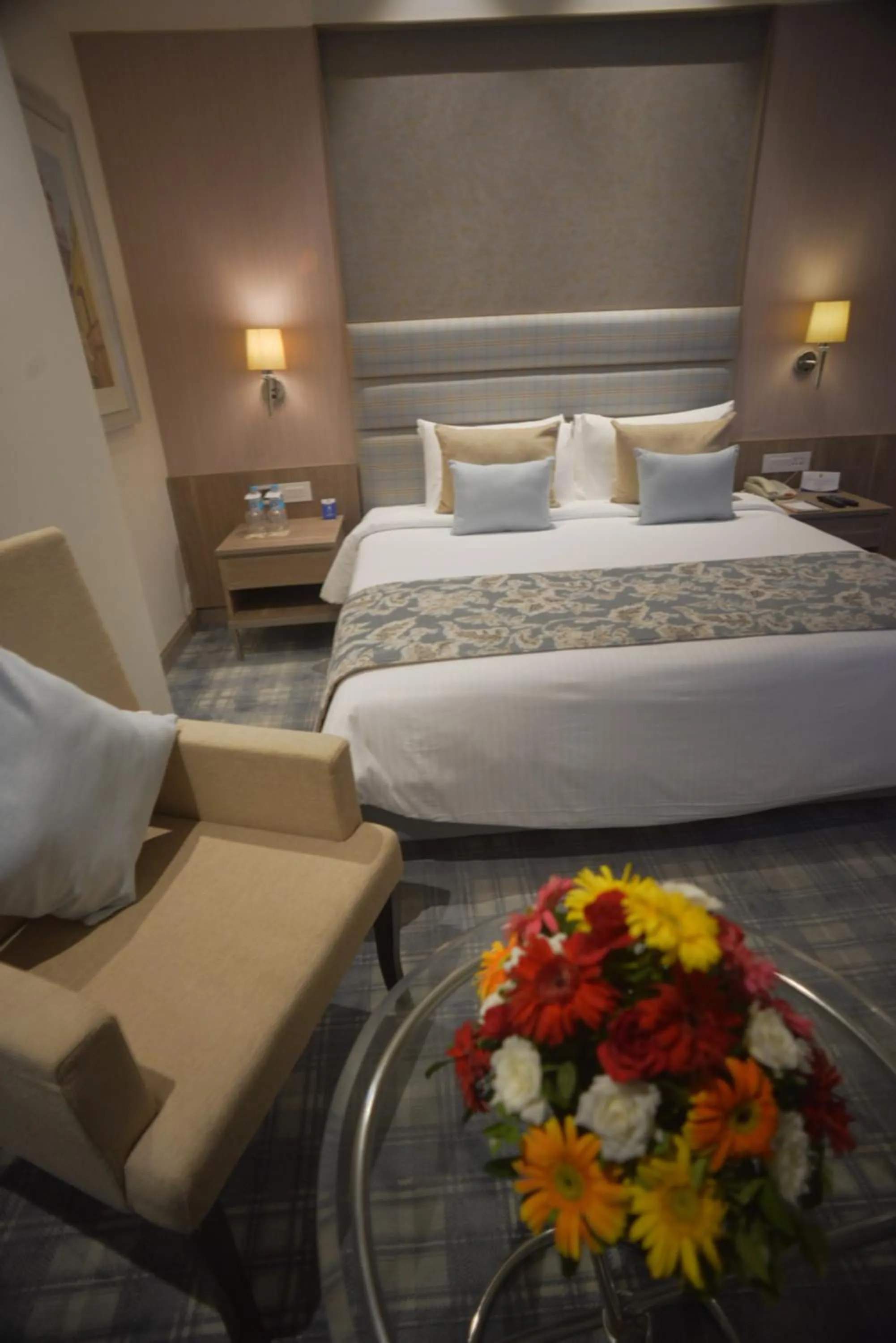 Bed in Efcee Sarovar Premiere Bhavnagar