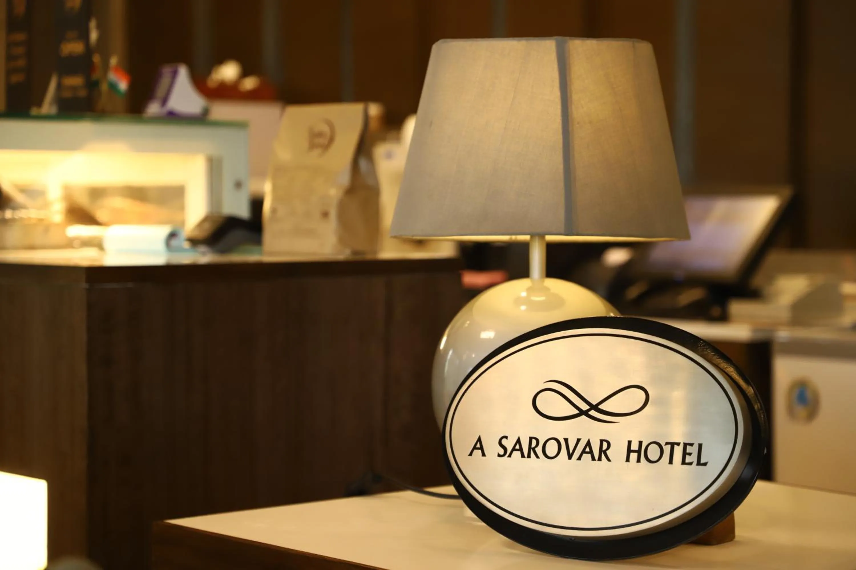 Lobby or reception in Efcee Sarovar Premiere Bhavnagar