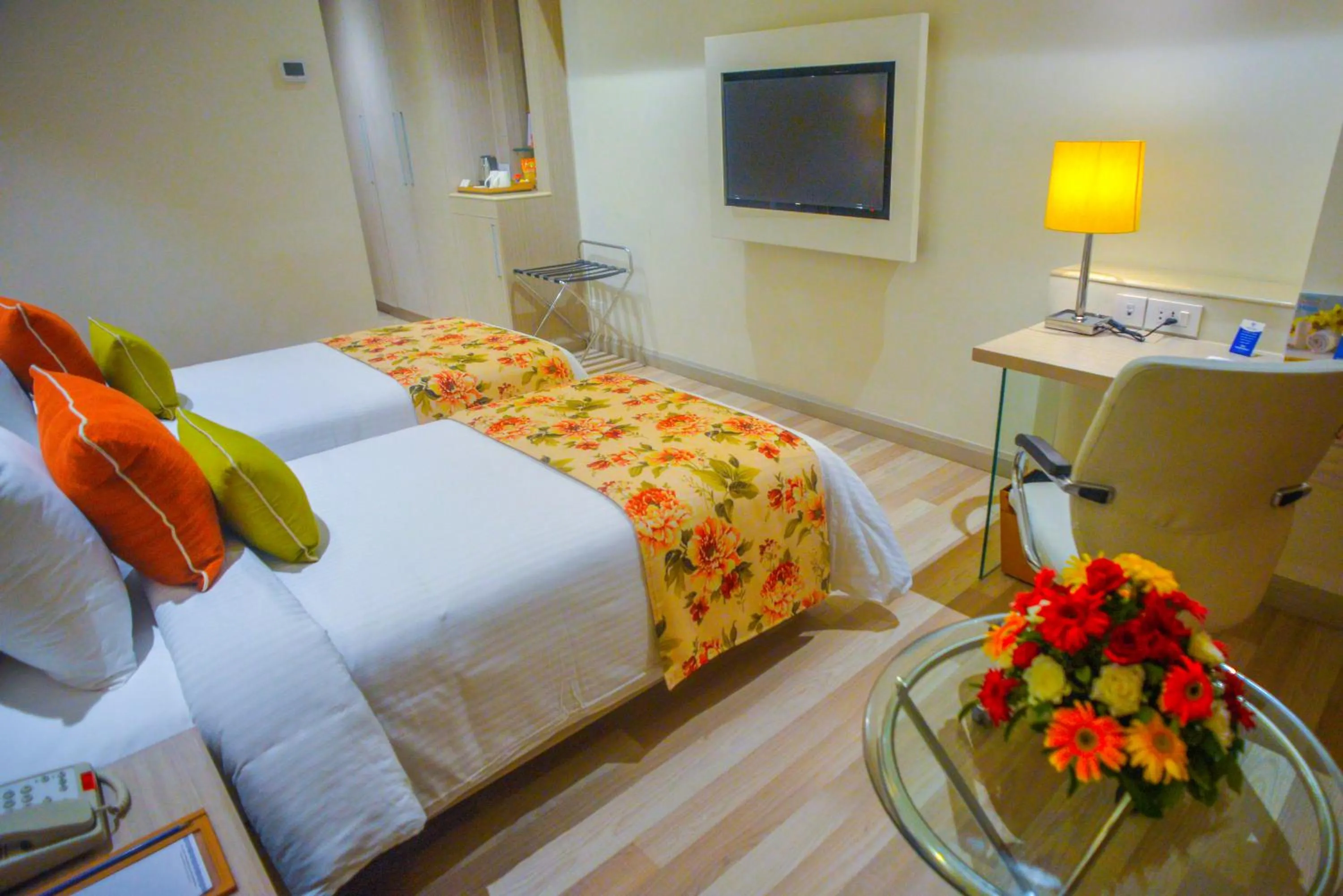 Bed in Efcee Sarovar Premiere Bhavnagar