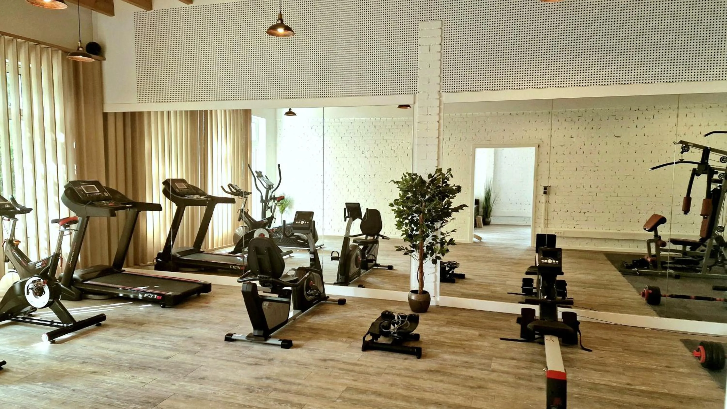 Fitness centre/facilities in Hotel Zur Mühle