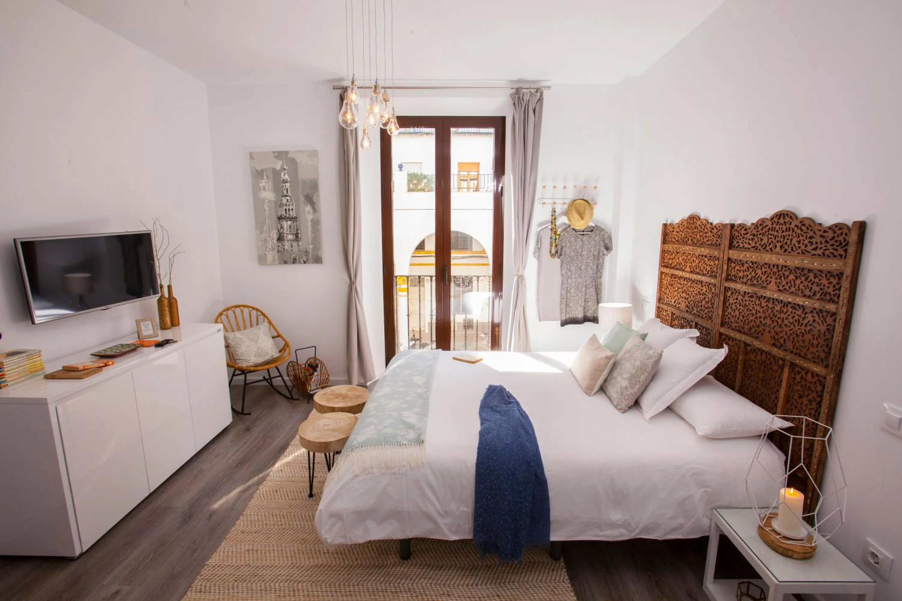 Photo of the whole room, Bed in Lukanda Arenal