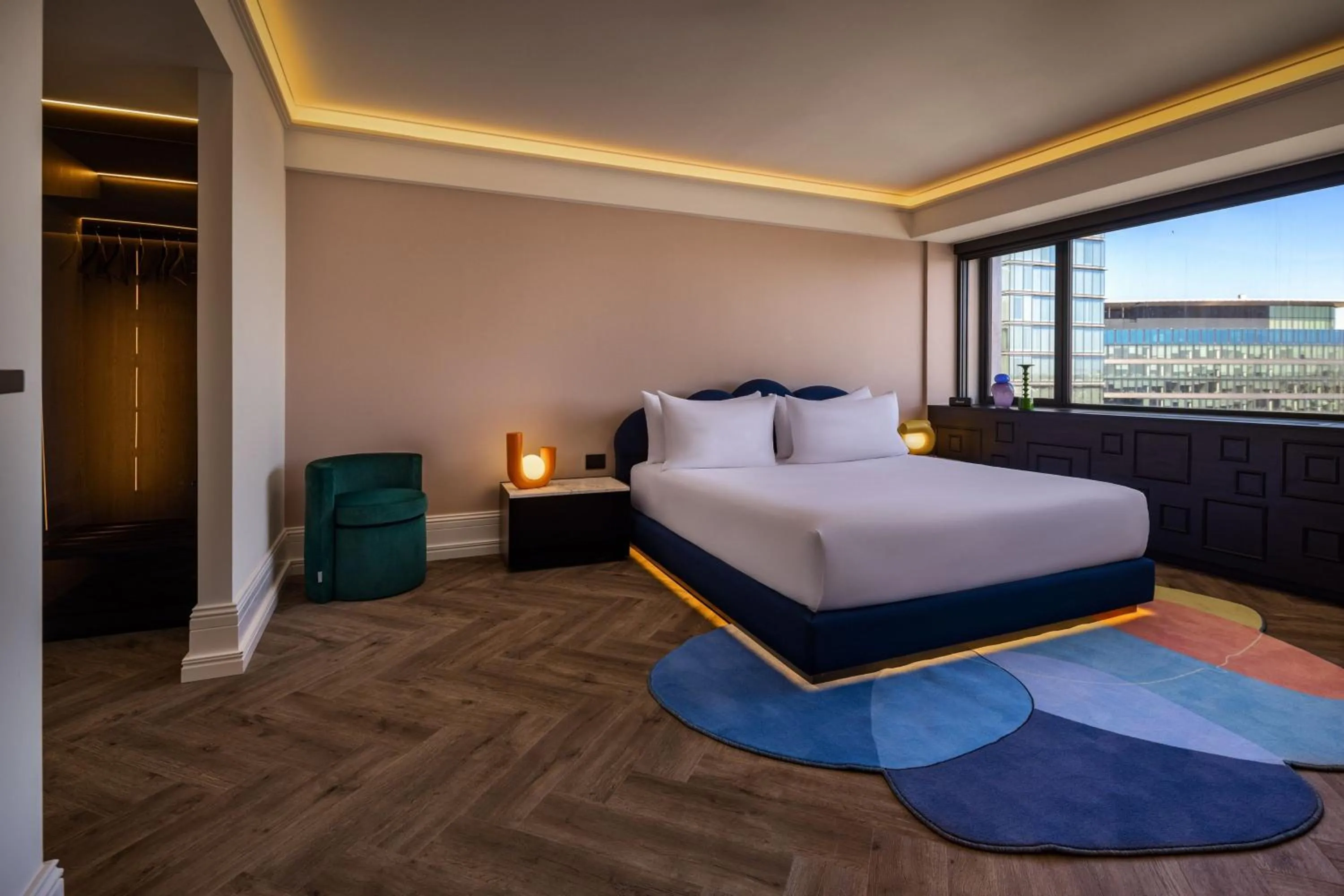 Bedroom, Bed in Cardo Brussels, Autograph Collection