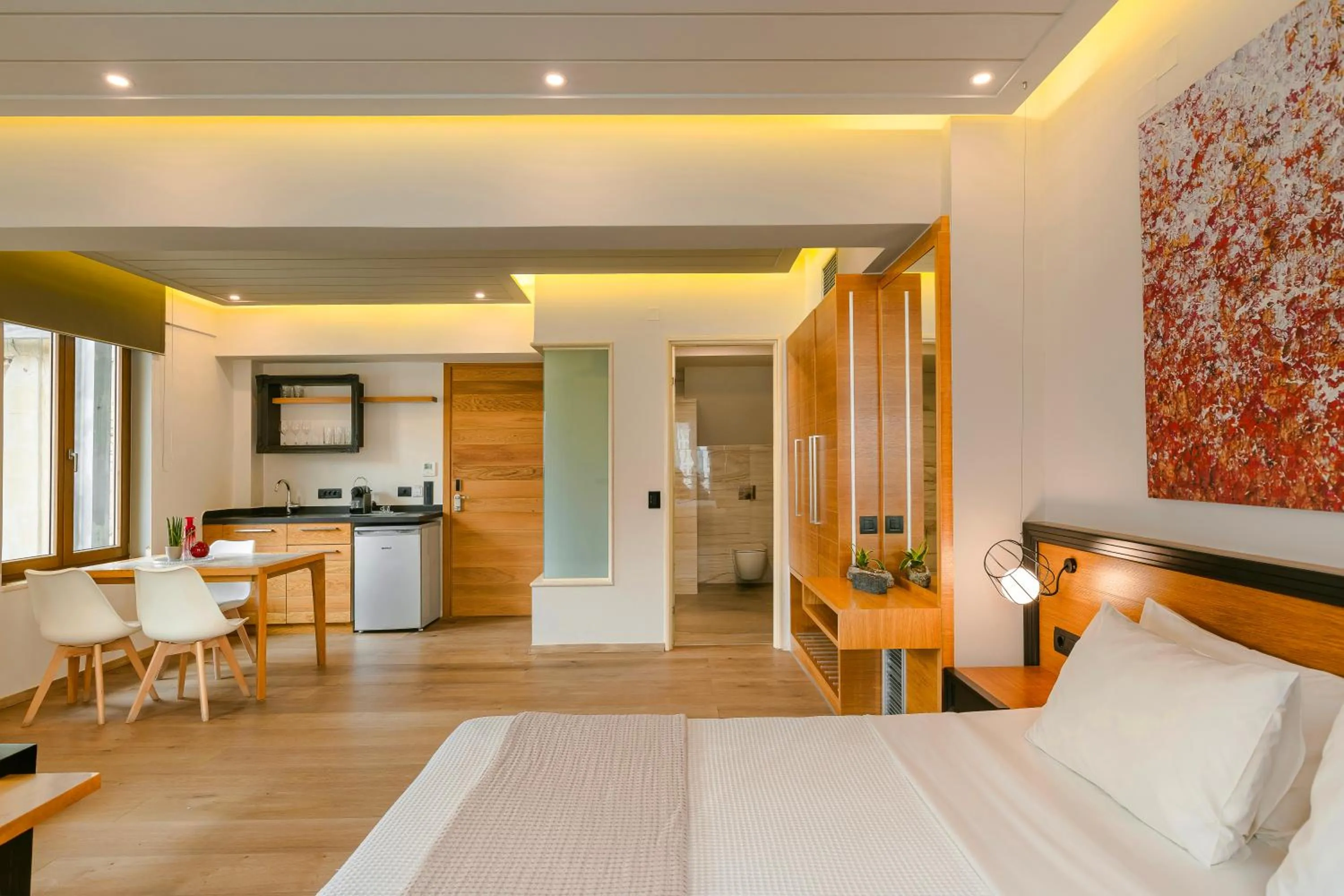 Photo of the whole room, Bed in Querini Luxury Suites