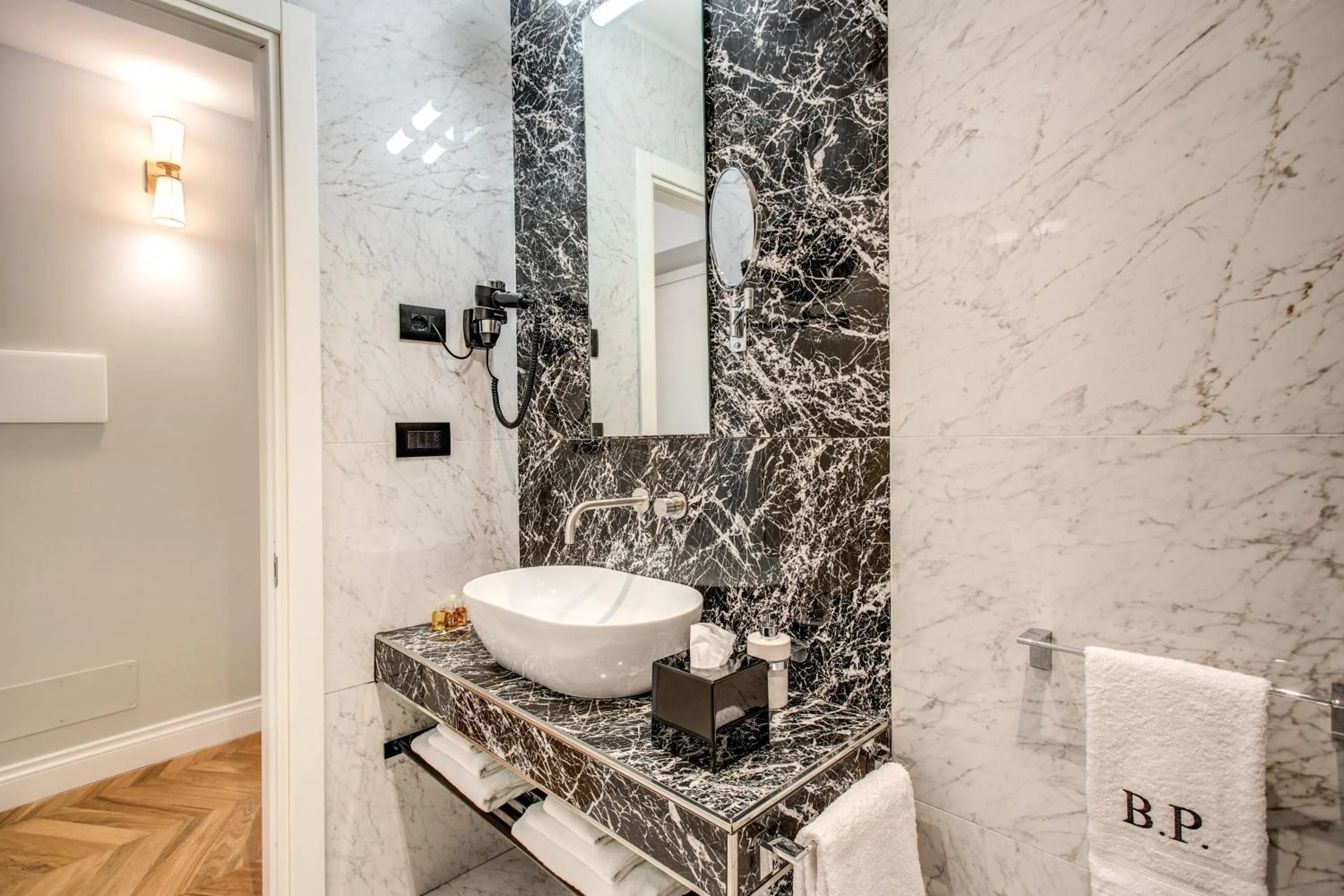 Bathroom in Babuino Palace&Suites