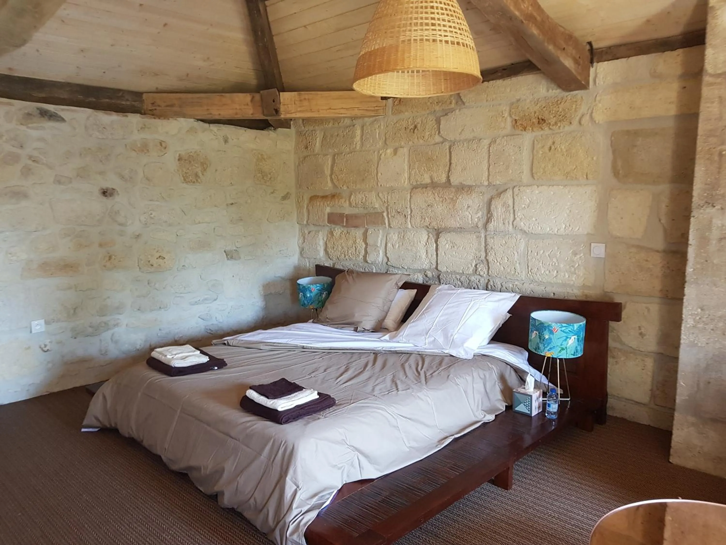 Bed in La Ferme du Ciel