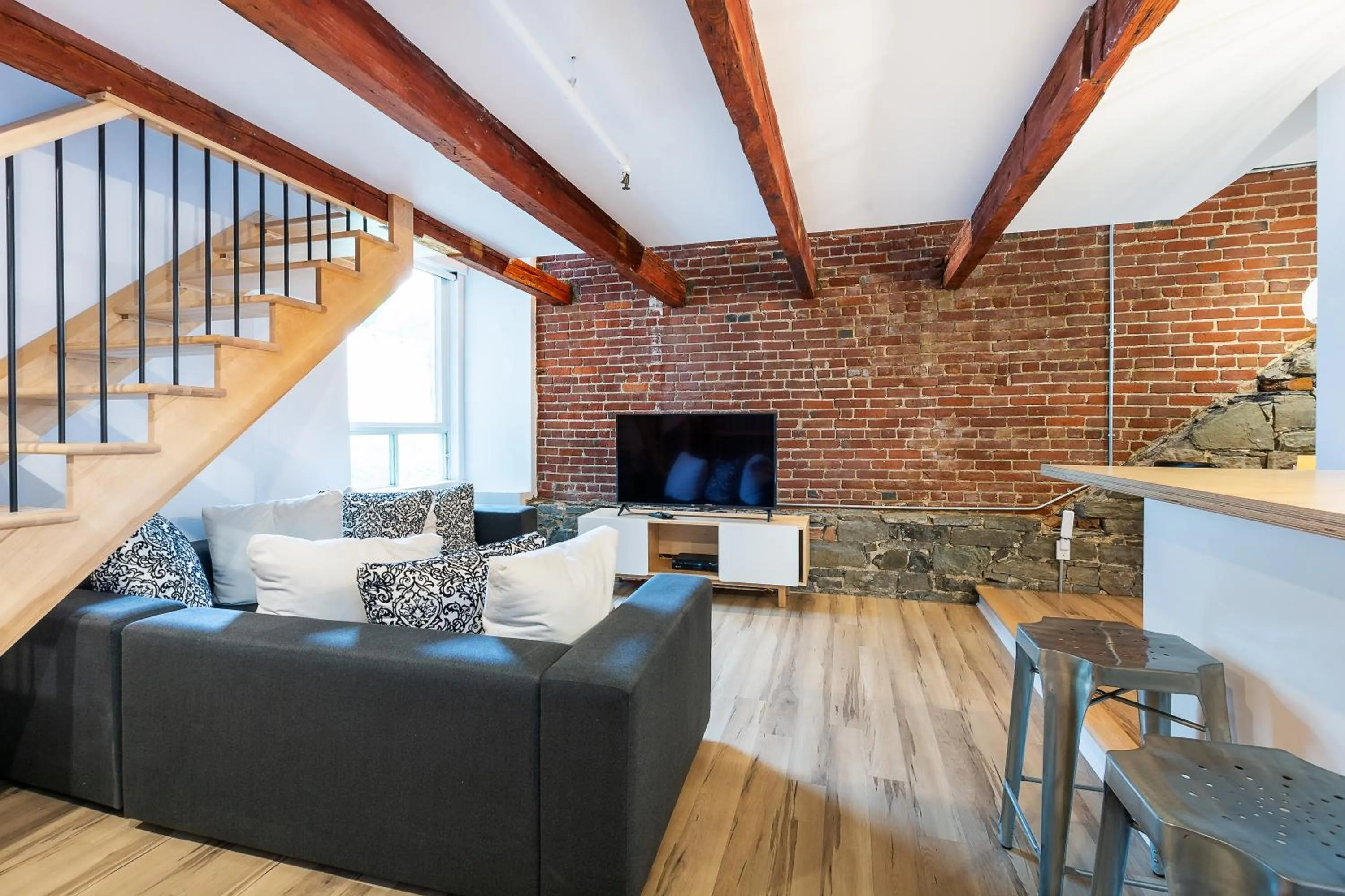 TV and multimedia in Les Lofts St-Paul - Par Les Lofts Vieux-Québec