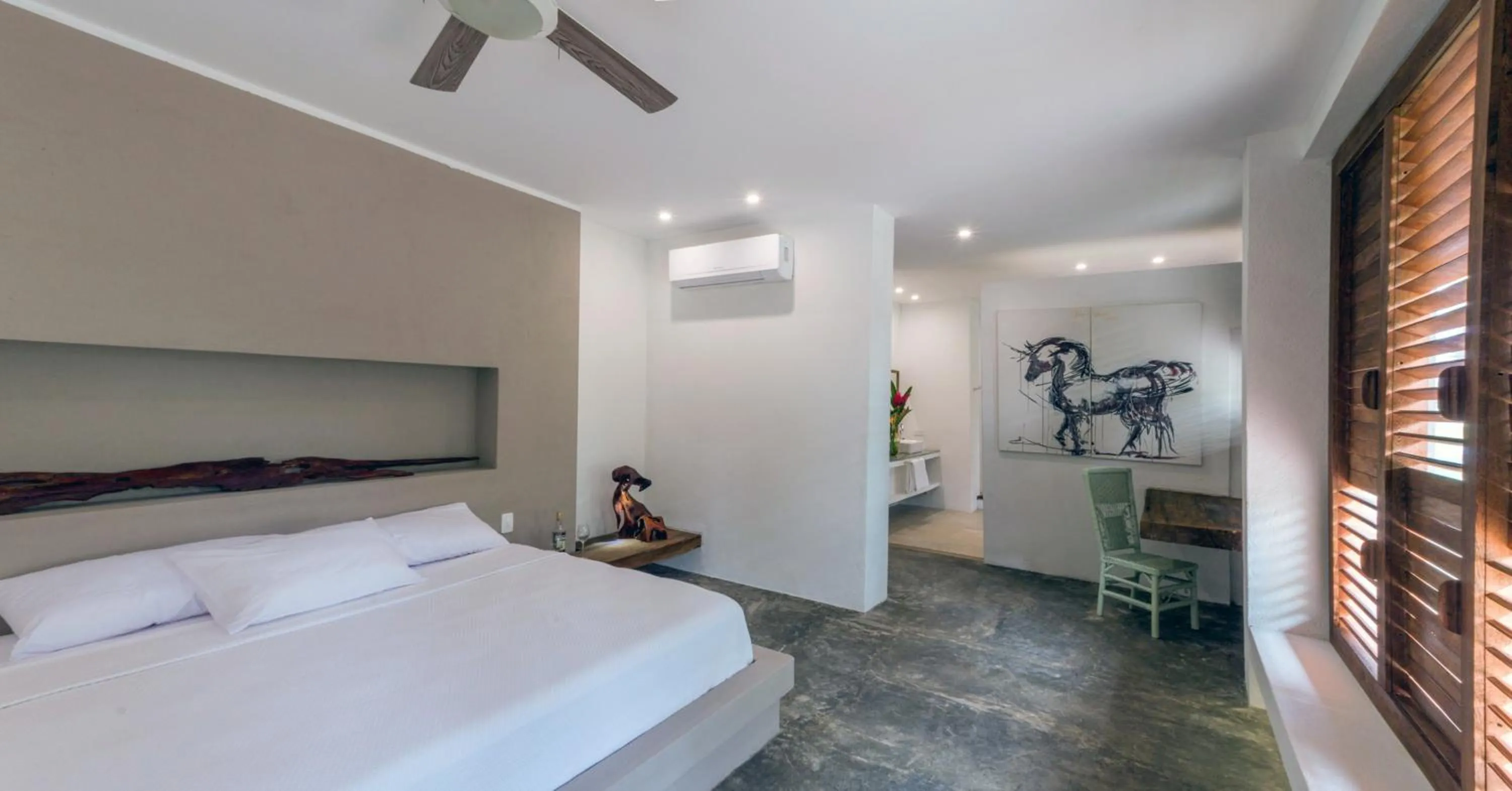 Deluxe Double Room in Villa Playa Tayrona, Los Naranjos