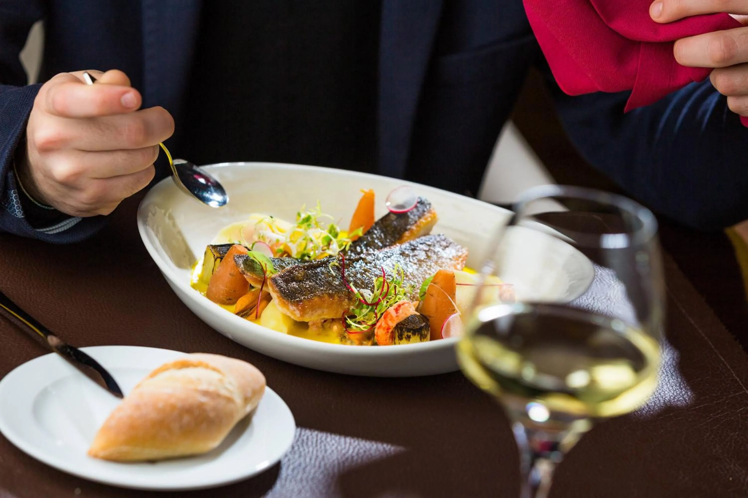 Restaurant/places to eat in Sheraton Brussels Airport Hotel